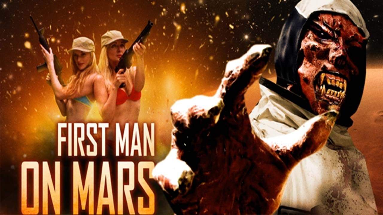 Backdrop for First Man on Mars