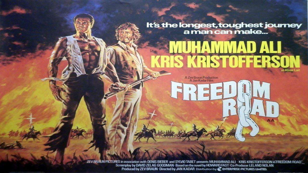 Backdrop for Freedom Road