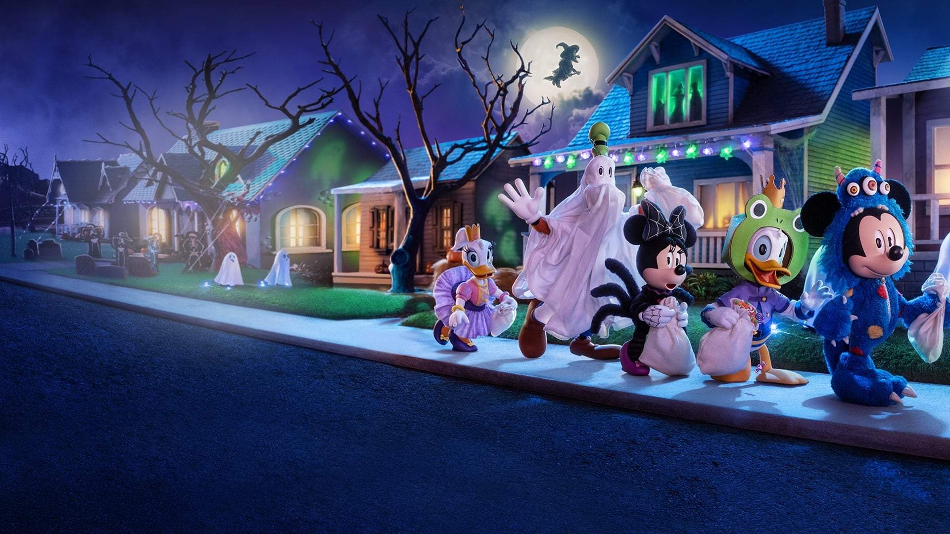 Backdrop for Mickey and Friends: Trick or Treats