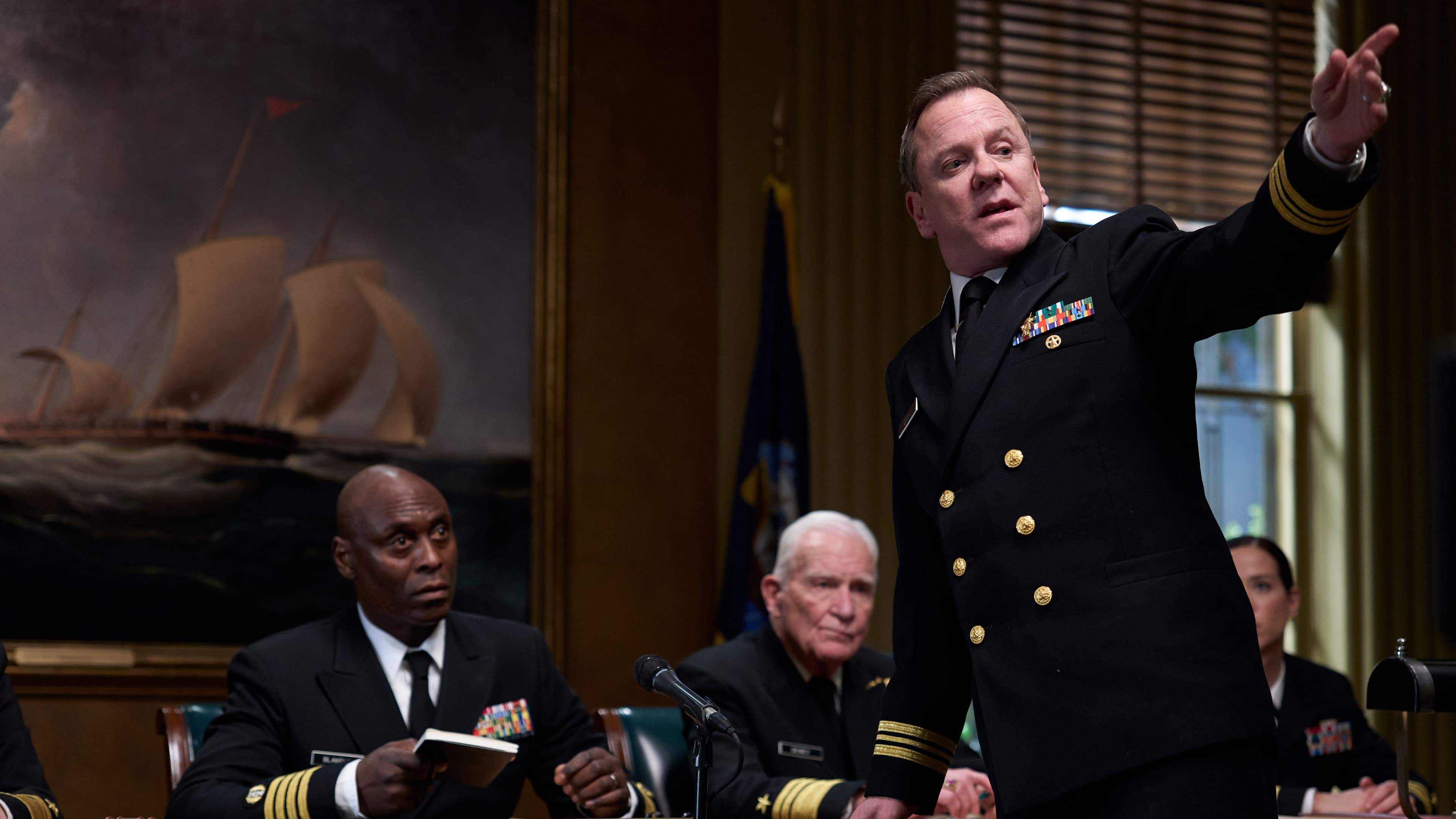 Backdrop for The Caine Mutiny Court-Martial