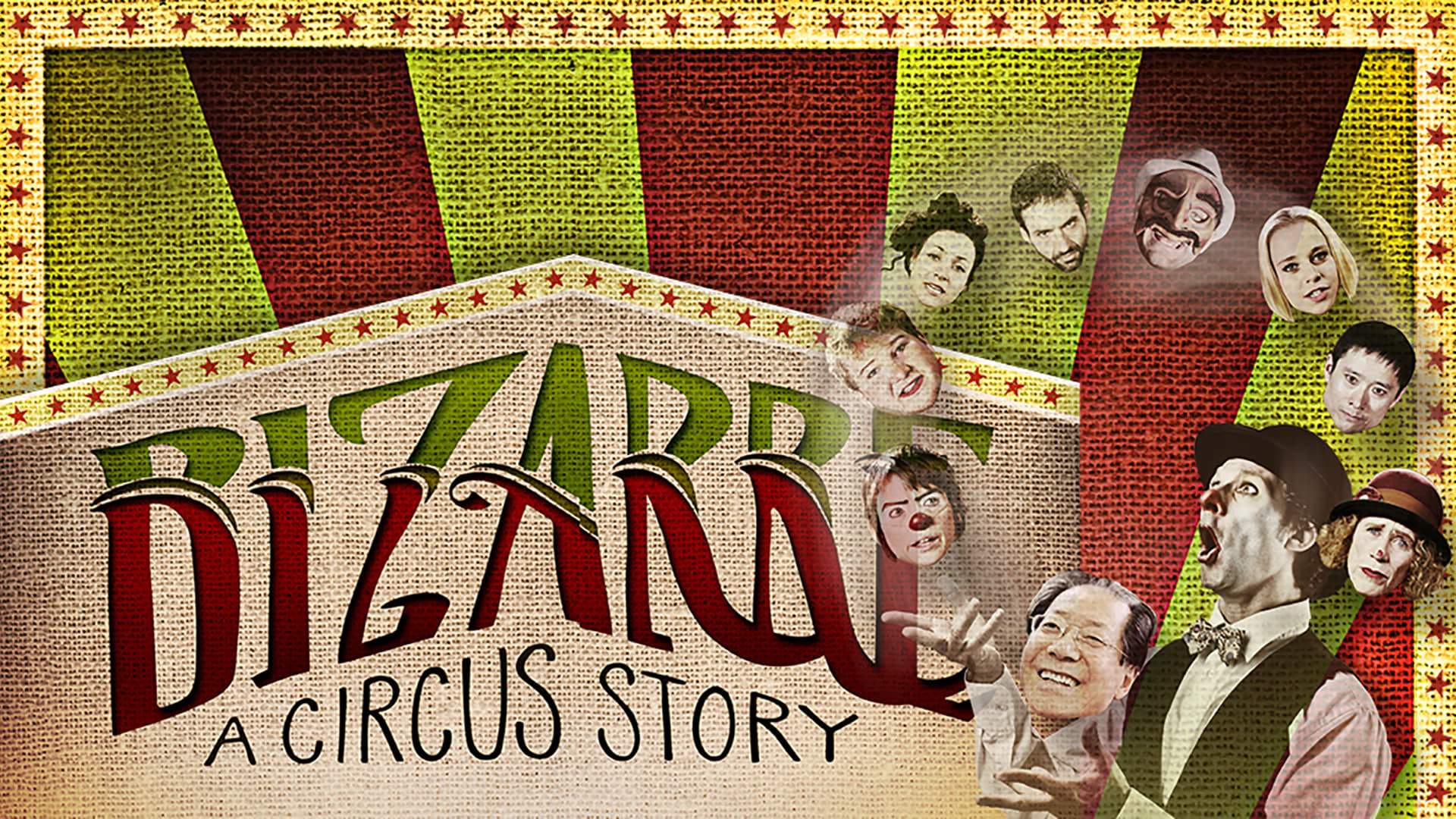 Backdrop for Bizarre: A Circus Story