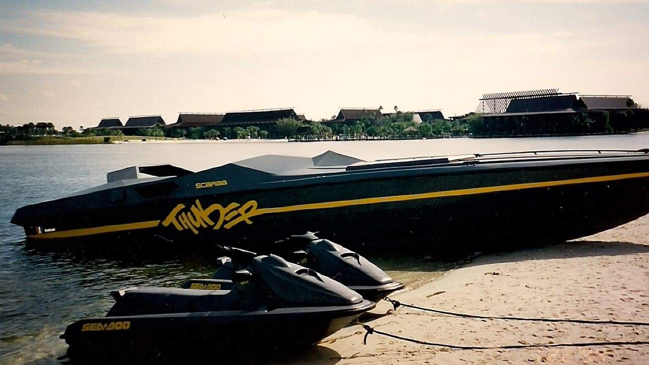 Backdrop for Thunder in Paradise