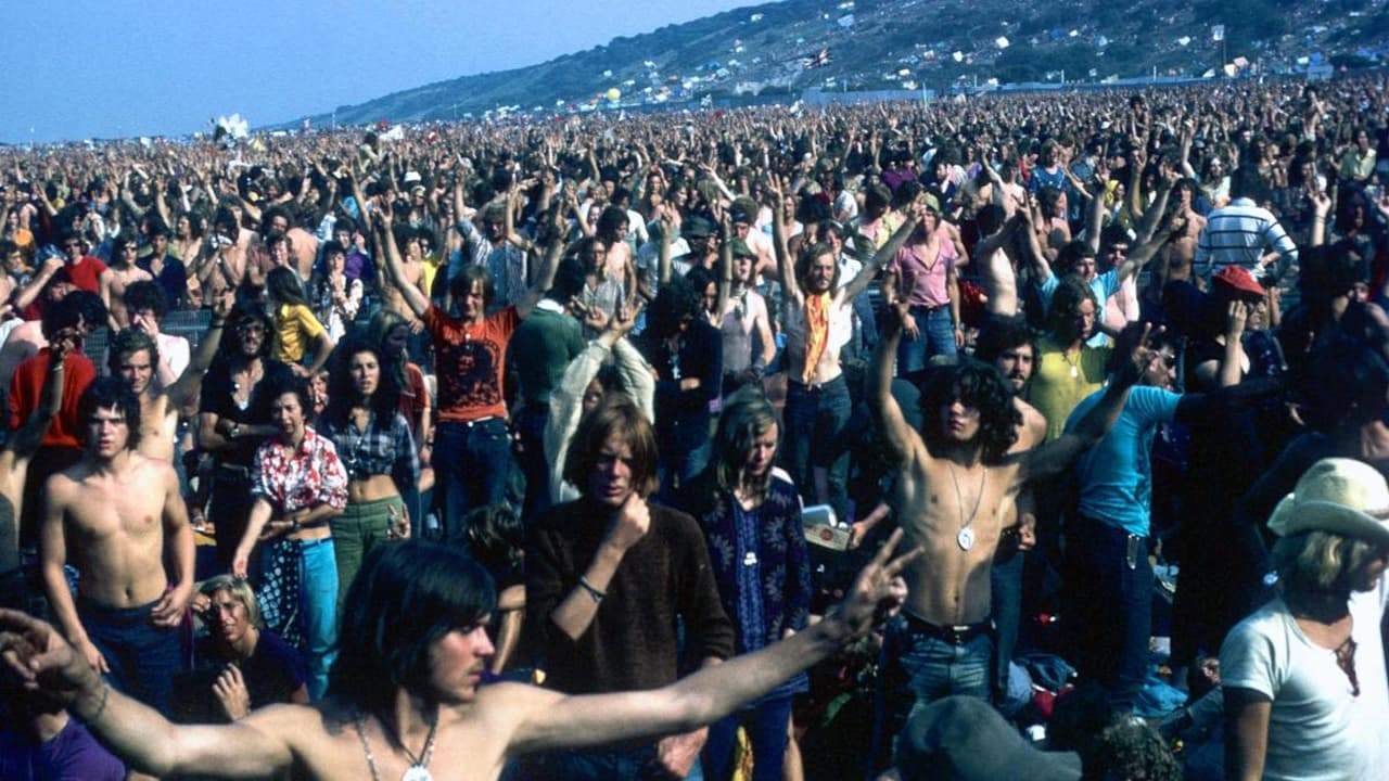 Backdrop for Message to Love - The Isle of Wight Festival