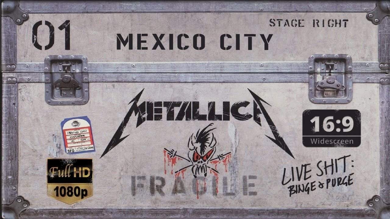 Backdrop for Metallica - Live Shit - Binge & Purge, Seattle 1989