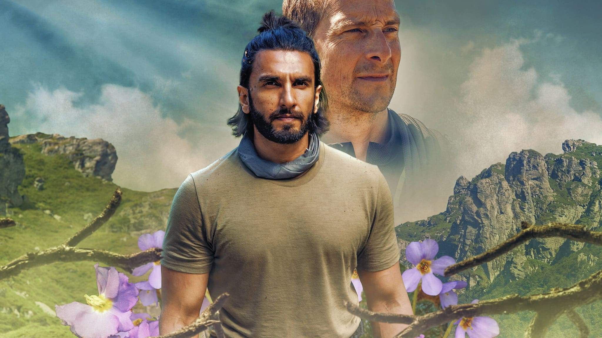 Backdrop for Ranveer vs Wild with Bear Grylls