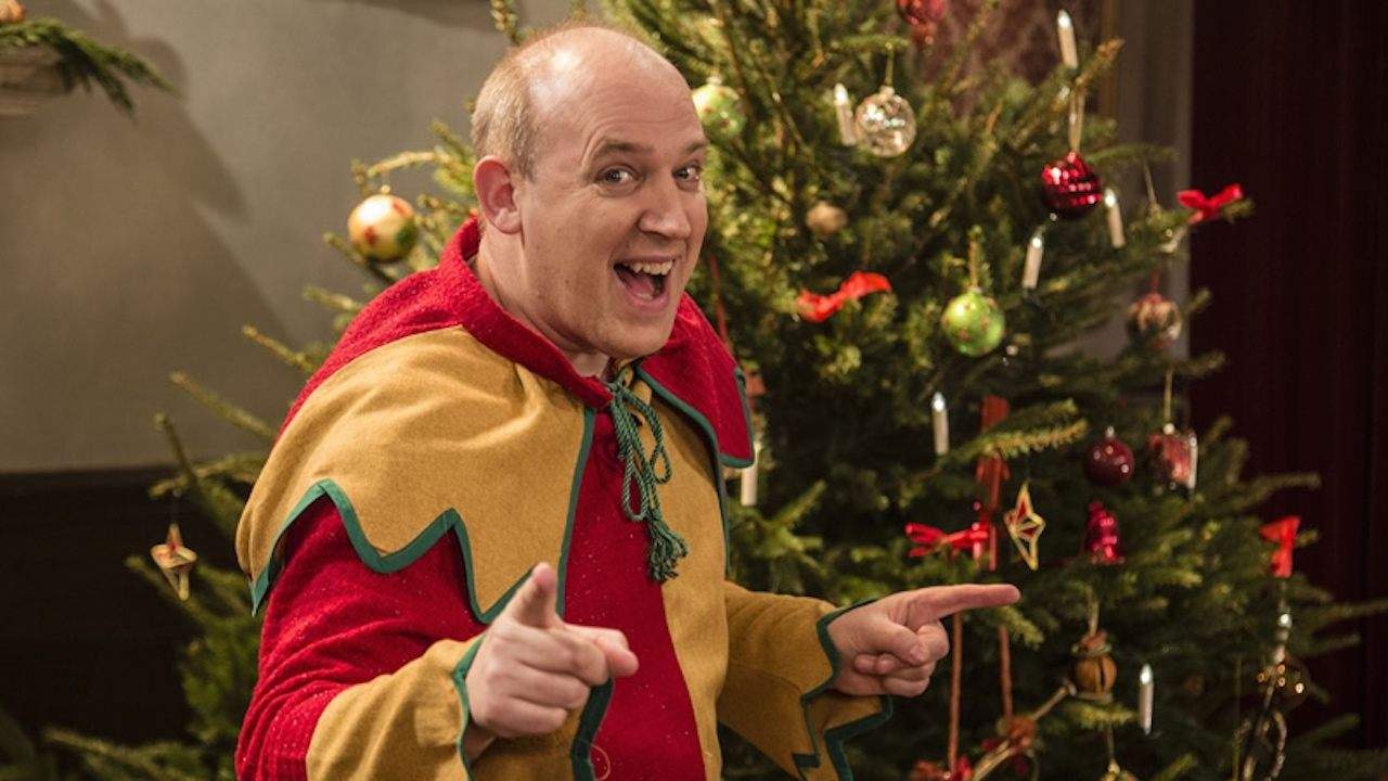 Backdrop for Tim Vine Travels Through Time Christmas Special