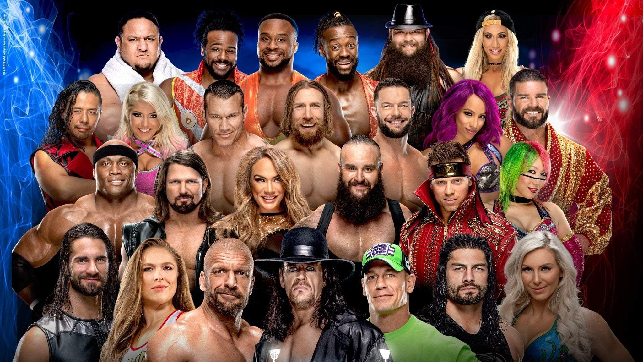 Backdrop for WWE Super Show-Down 2018