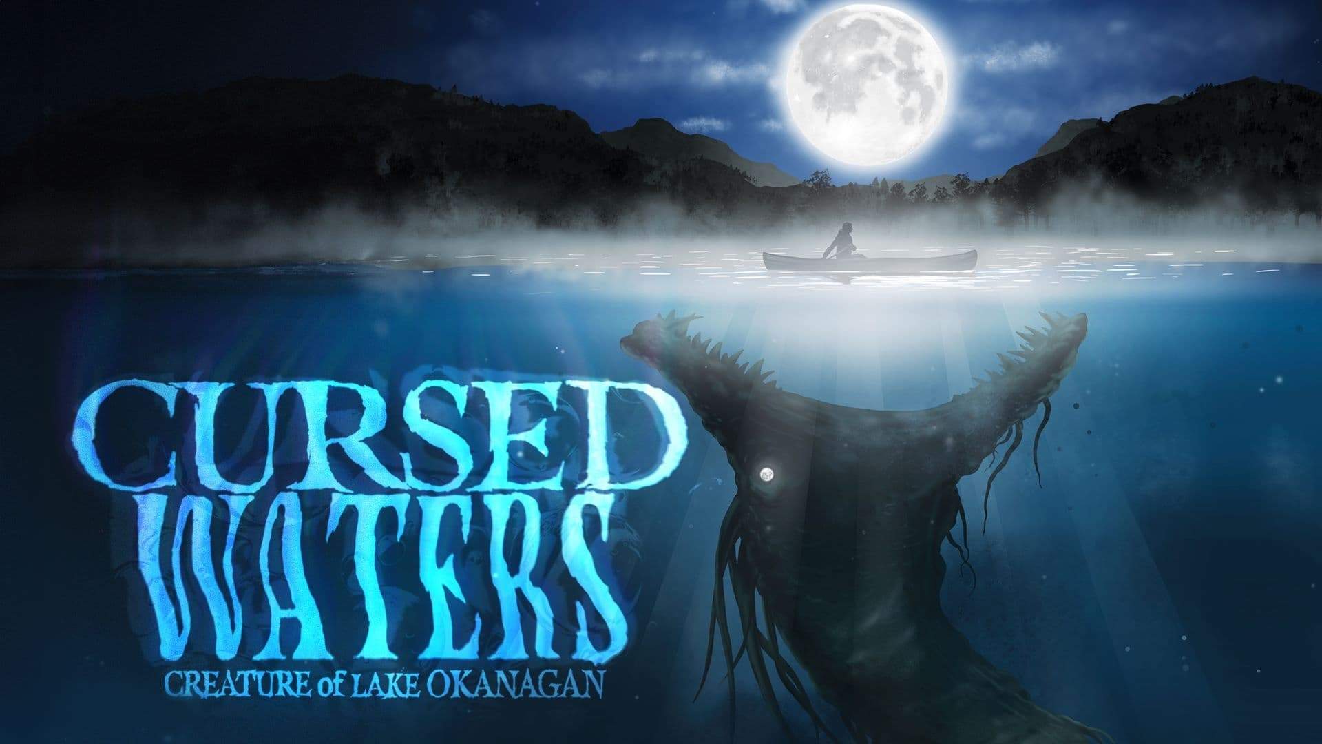 Backdrop for Cursed Waters: Creature of Lake Okanagan