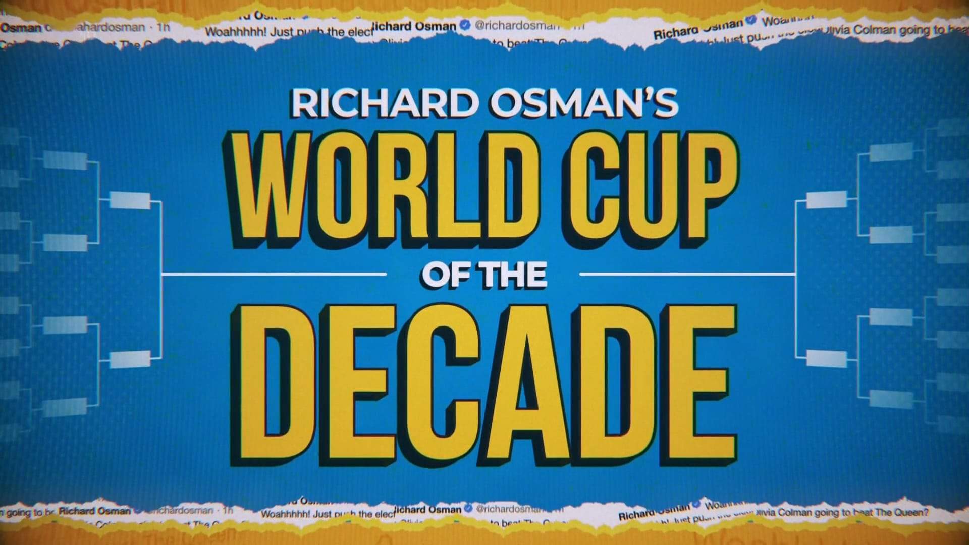 Backdrop for Richard Osman's World Cup of the Decade