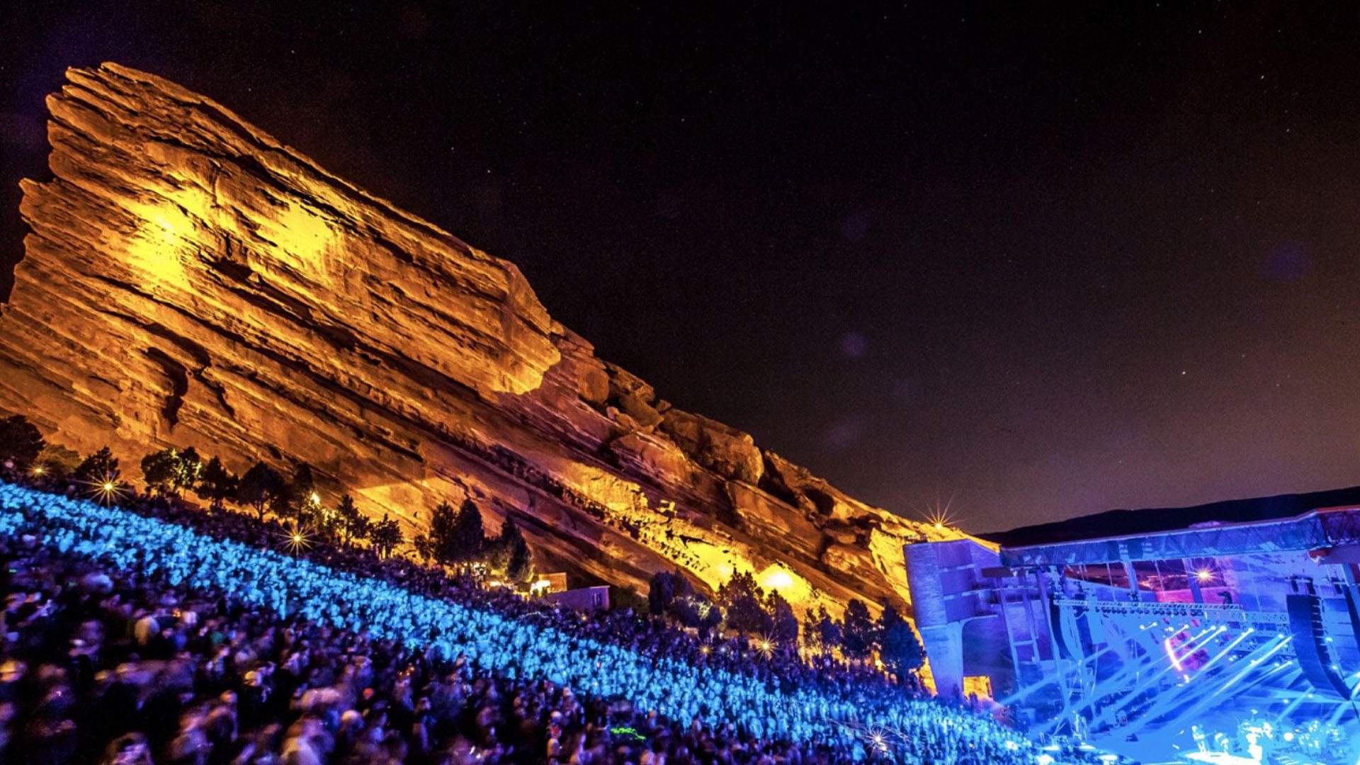 Backdrop for Incubus - Alive at Red Rocks