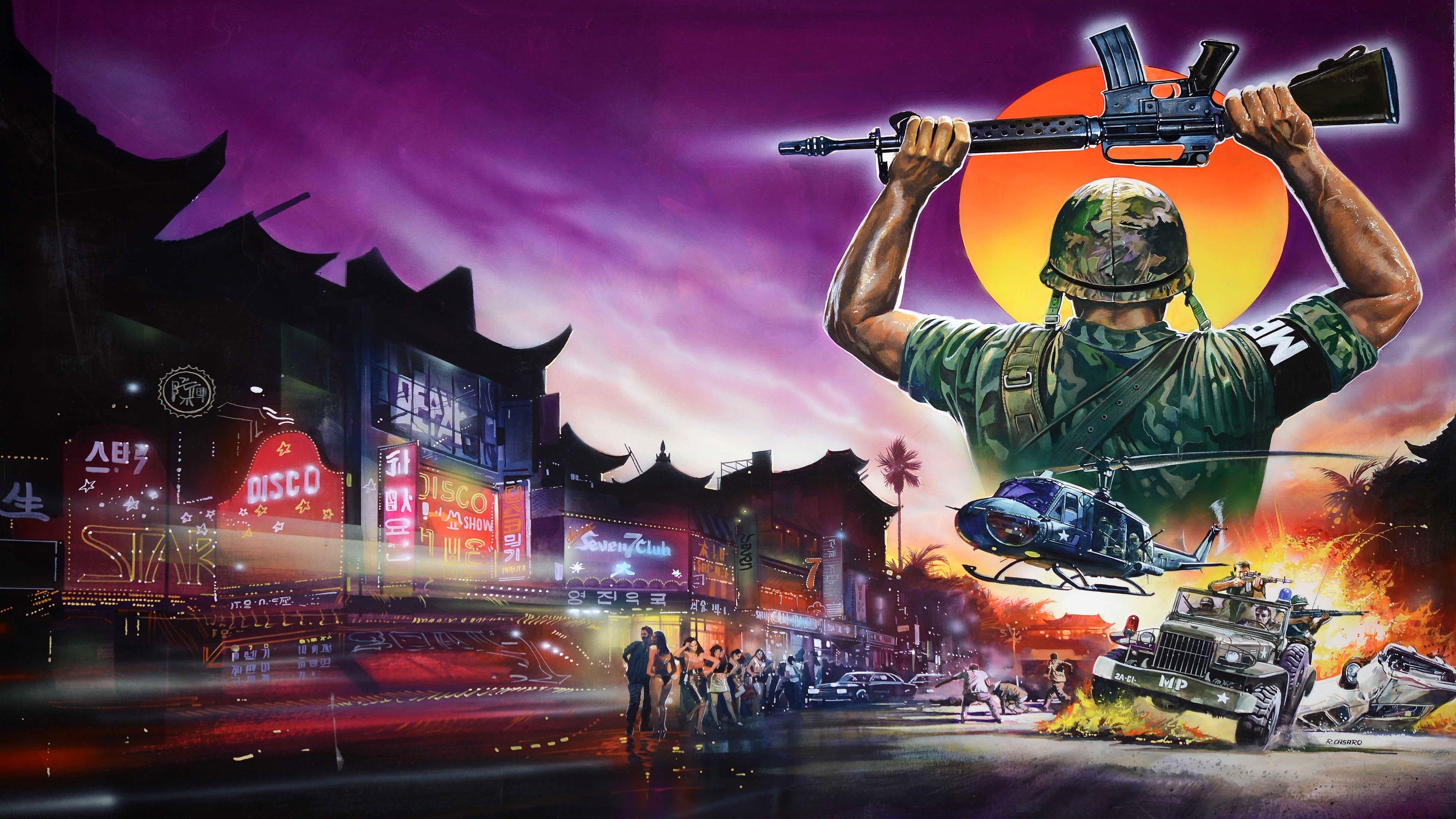 Backdrop for Saigon Commandos