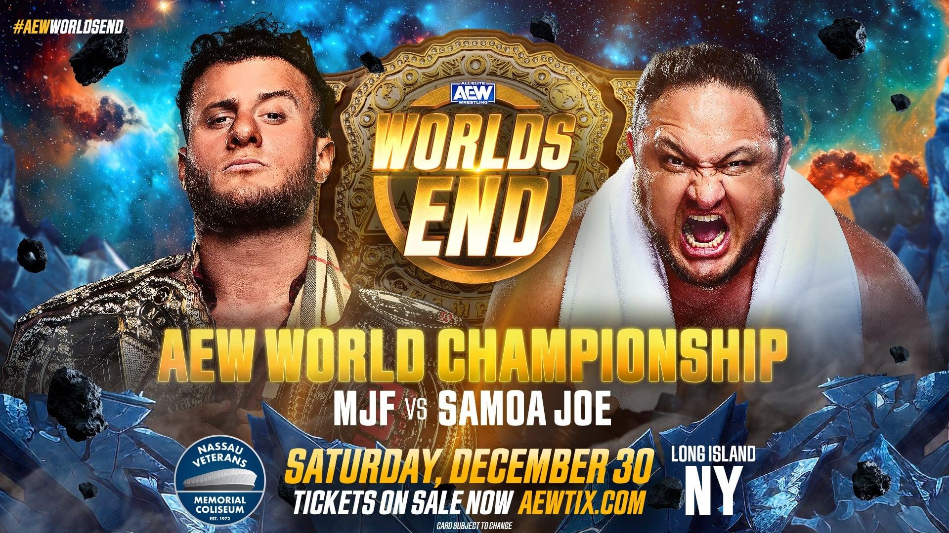 Backdrop for AEW Worlds End