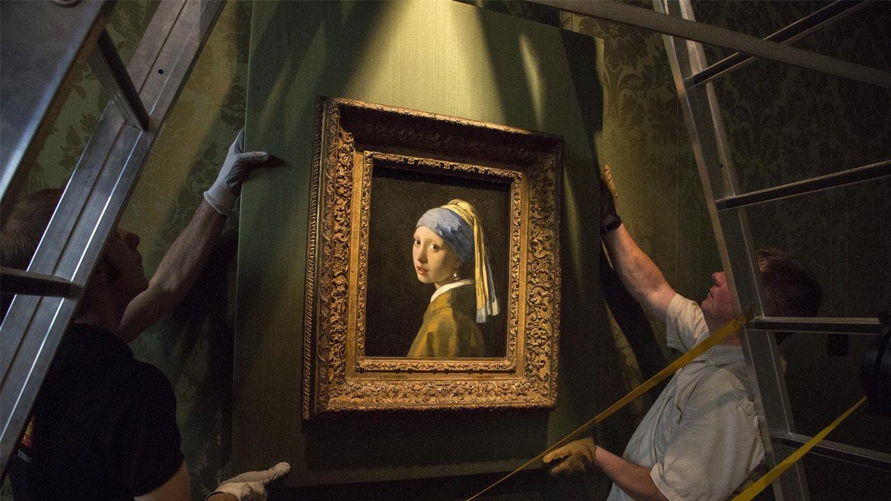 Backdrop for Vermeer: The Greatest Exhibition