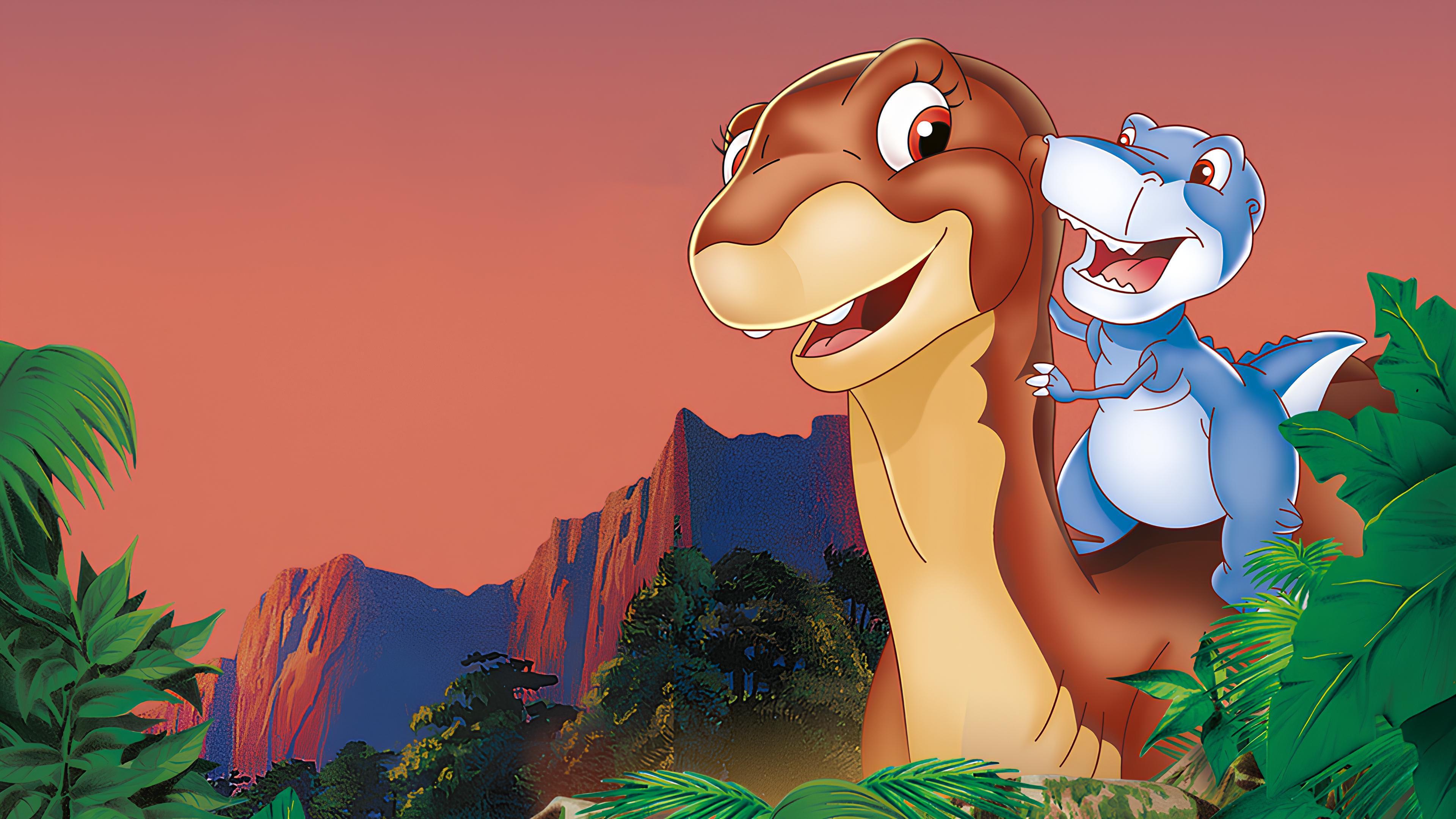 Backdrop for The Land Before Time V: The Mysterious Island