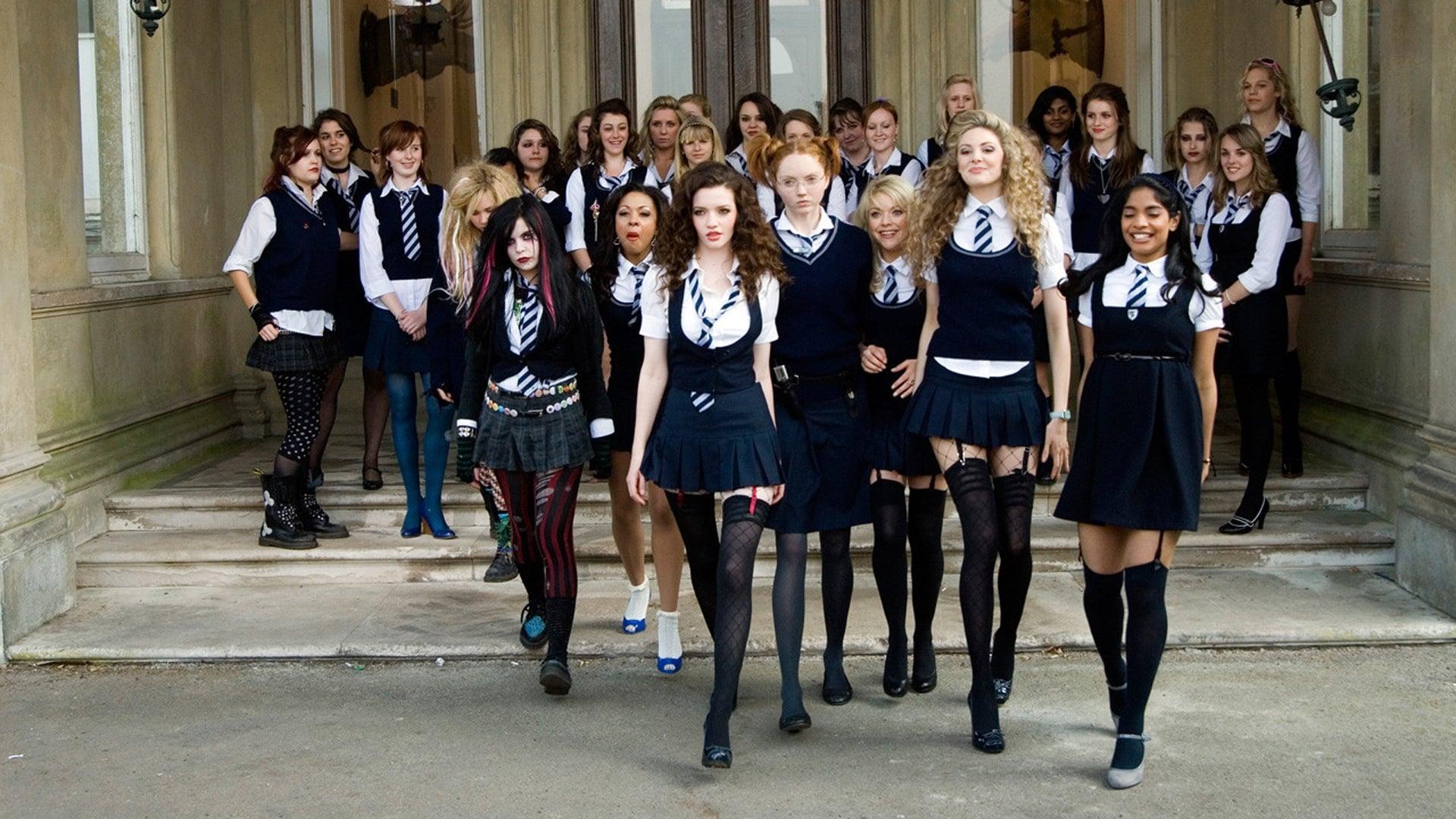 Backdrop for St. Trinian's