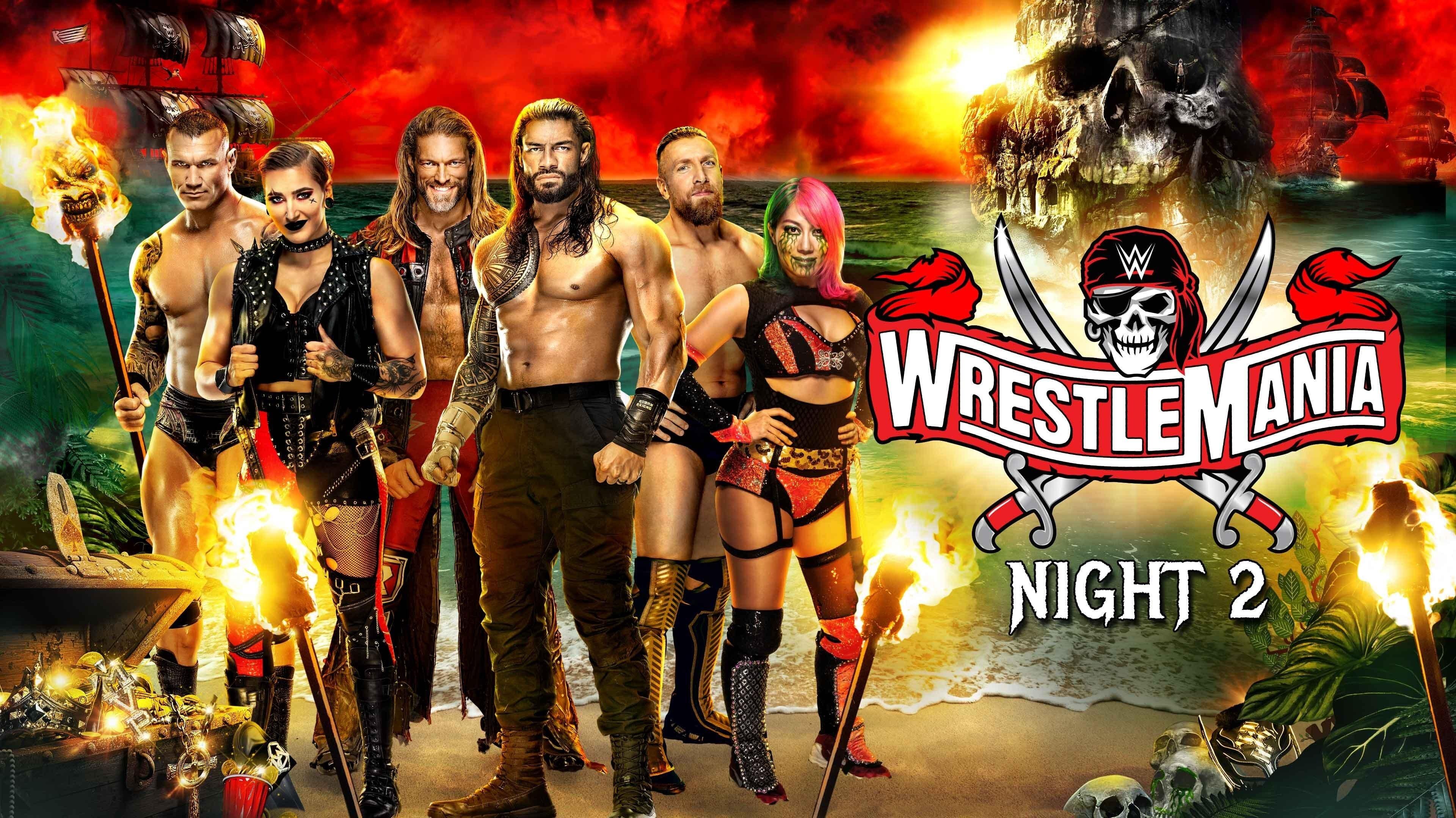 Backdrop for WWE WrestleMania 37: Night 2