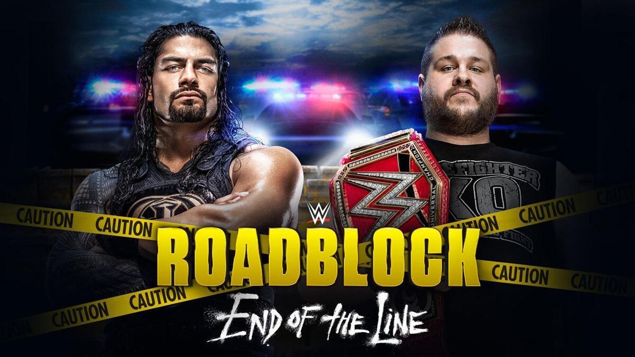 Backdrop for WWE Roadblock: End of the Line 2016