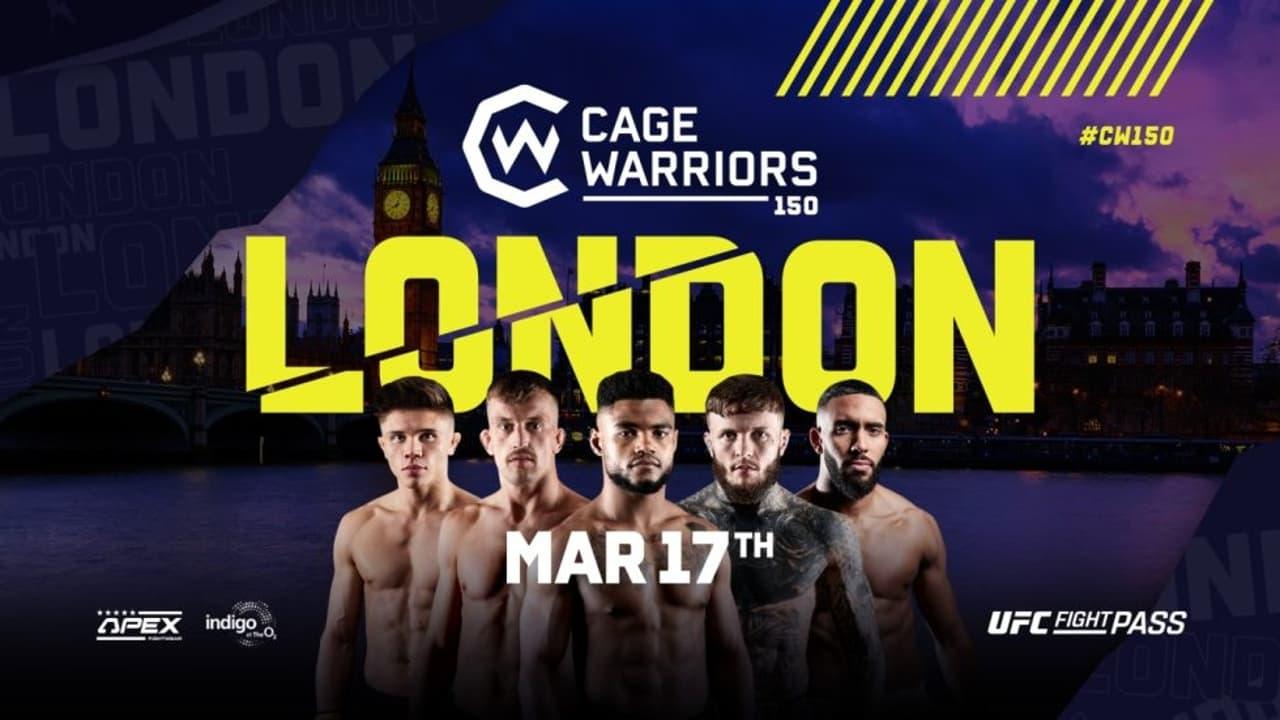 Backdrop for Cage Warriors 150: London