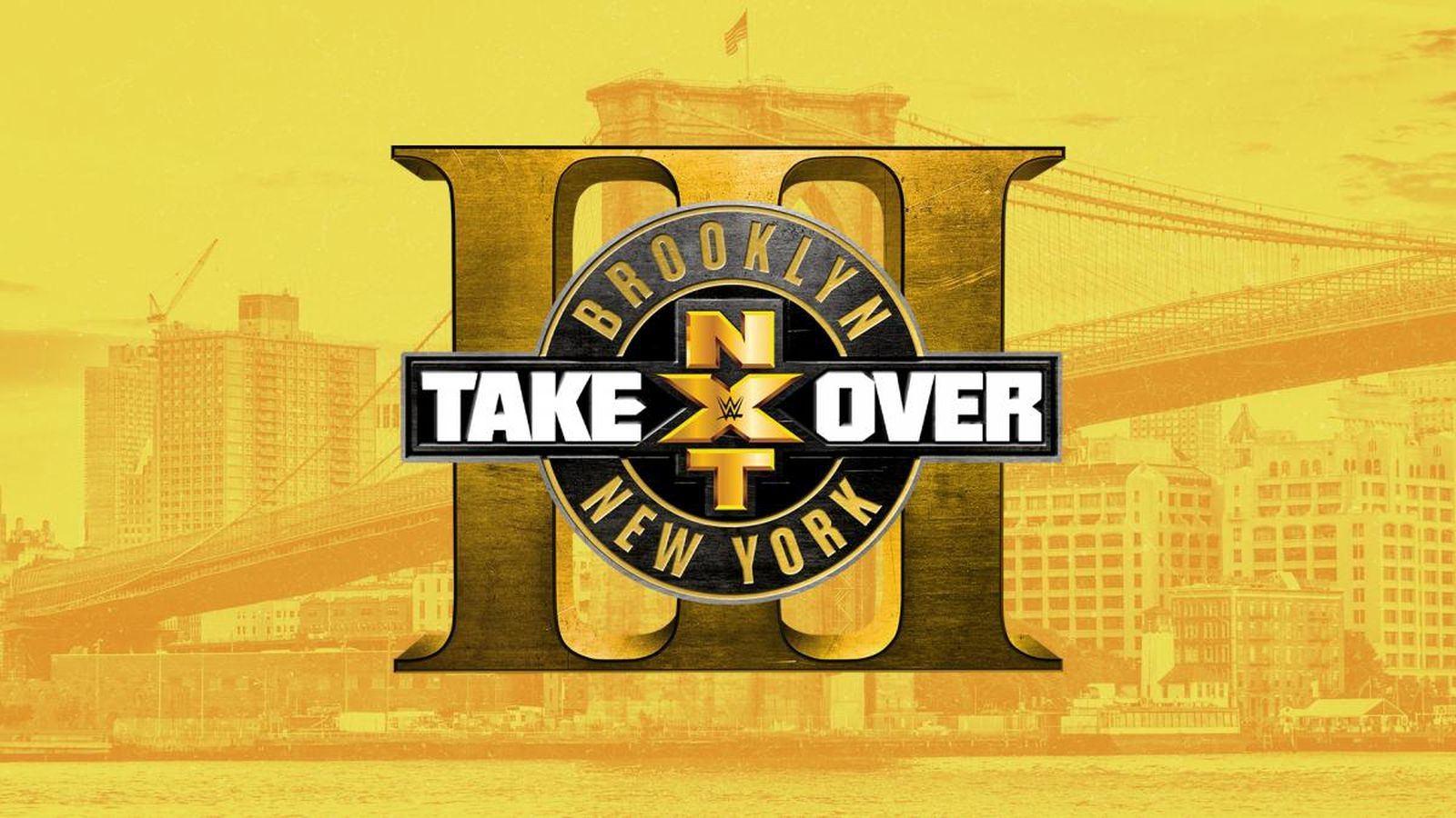 Backdrop for NXT TakeOver: Brooklyn III