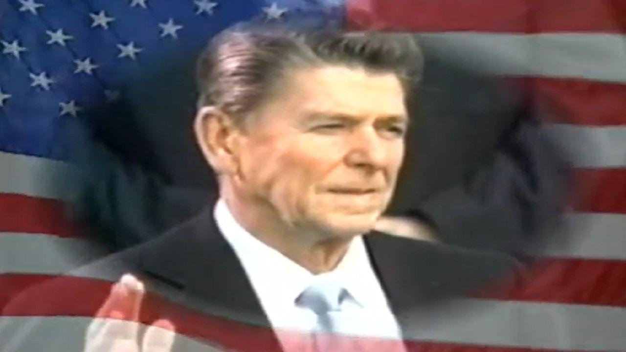 Backdrop for Remembering Reagan at His Ranch