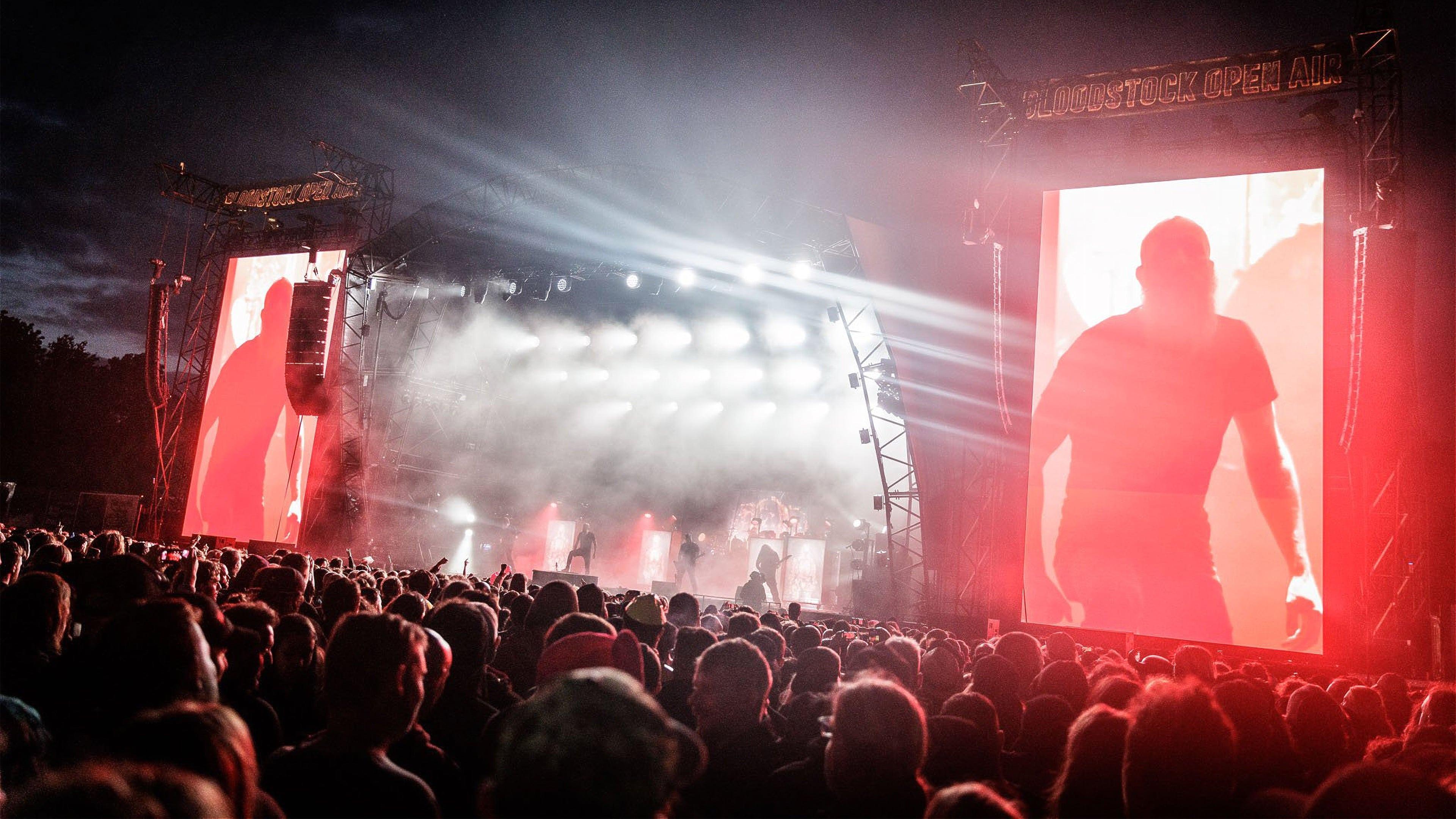 Backdrop for Meshuggah: Bloodstock Open Air 2023