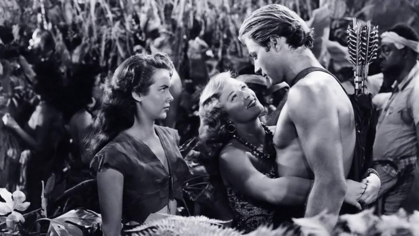 Backdrop for Tarzan and the Slave Girl