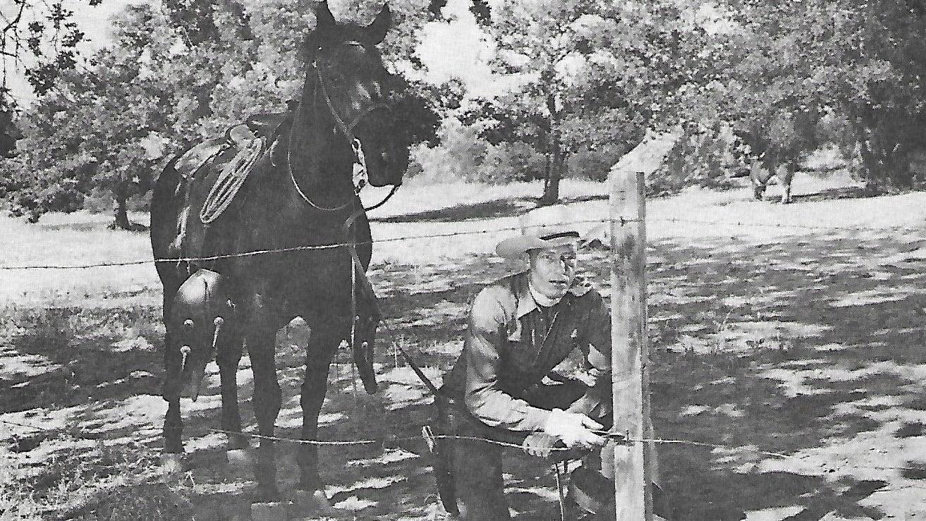 Backdrop for The Fighting Redhead