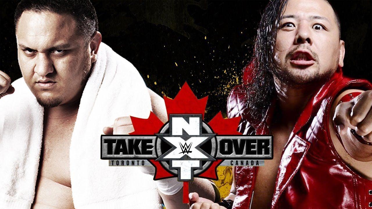 Backdrop for NXT Takeover: Toronto