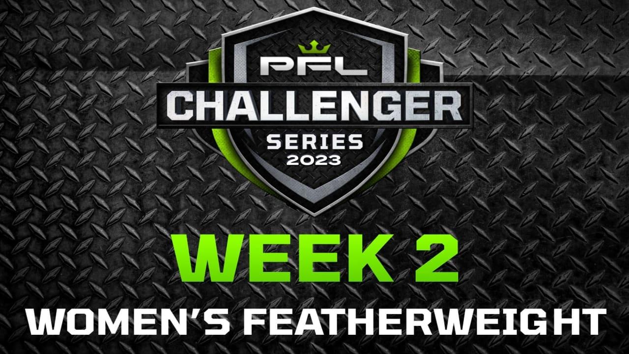 Backdrop for PFL 2023 Challenger Series: Week 2/Women's Featherweights - Leve vs. Tsendayush