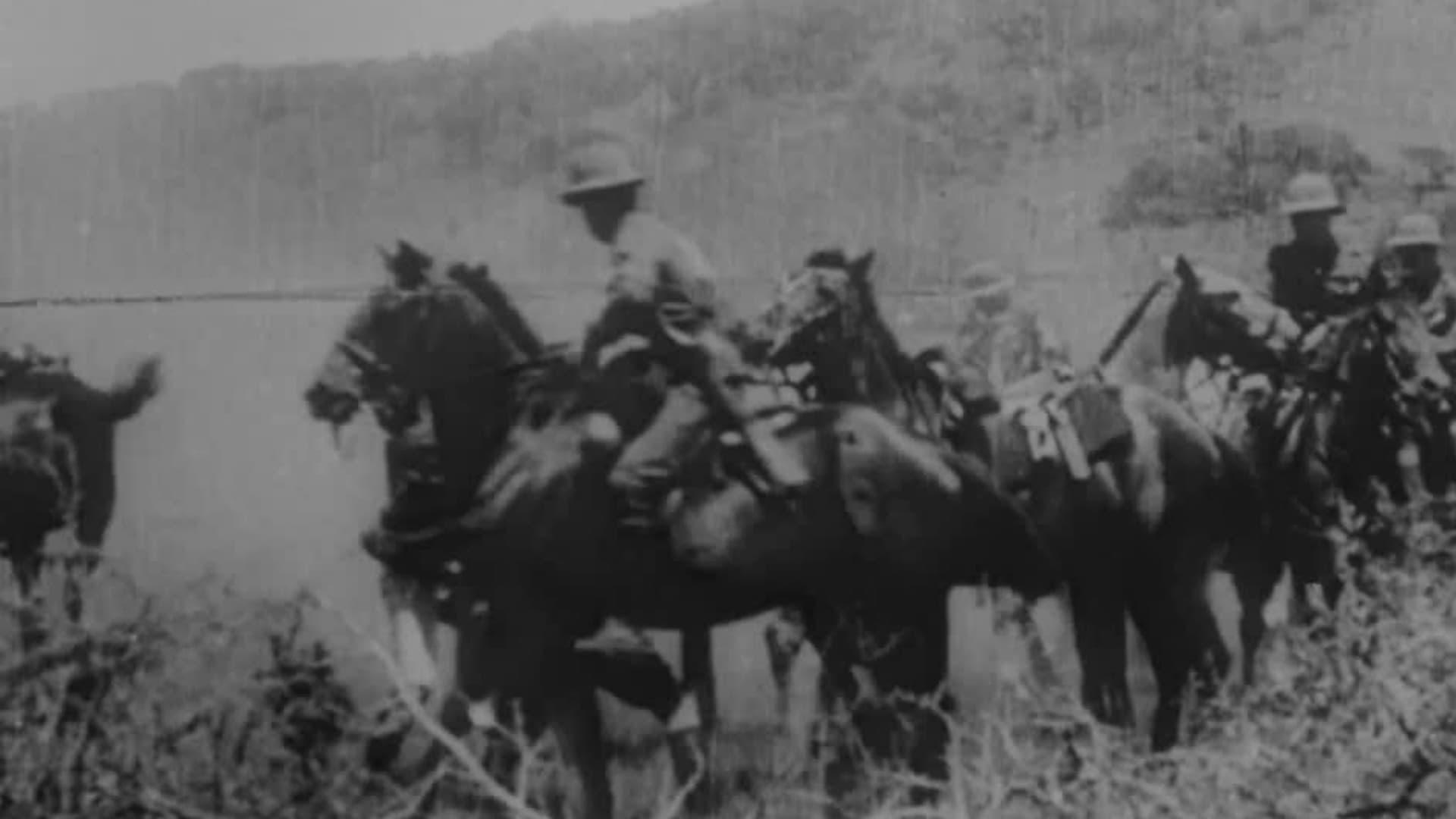 Backdrop for A Skirmish with the Boers Near Kimberley by a Troop of Cavalry Scouts