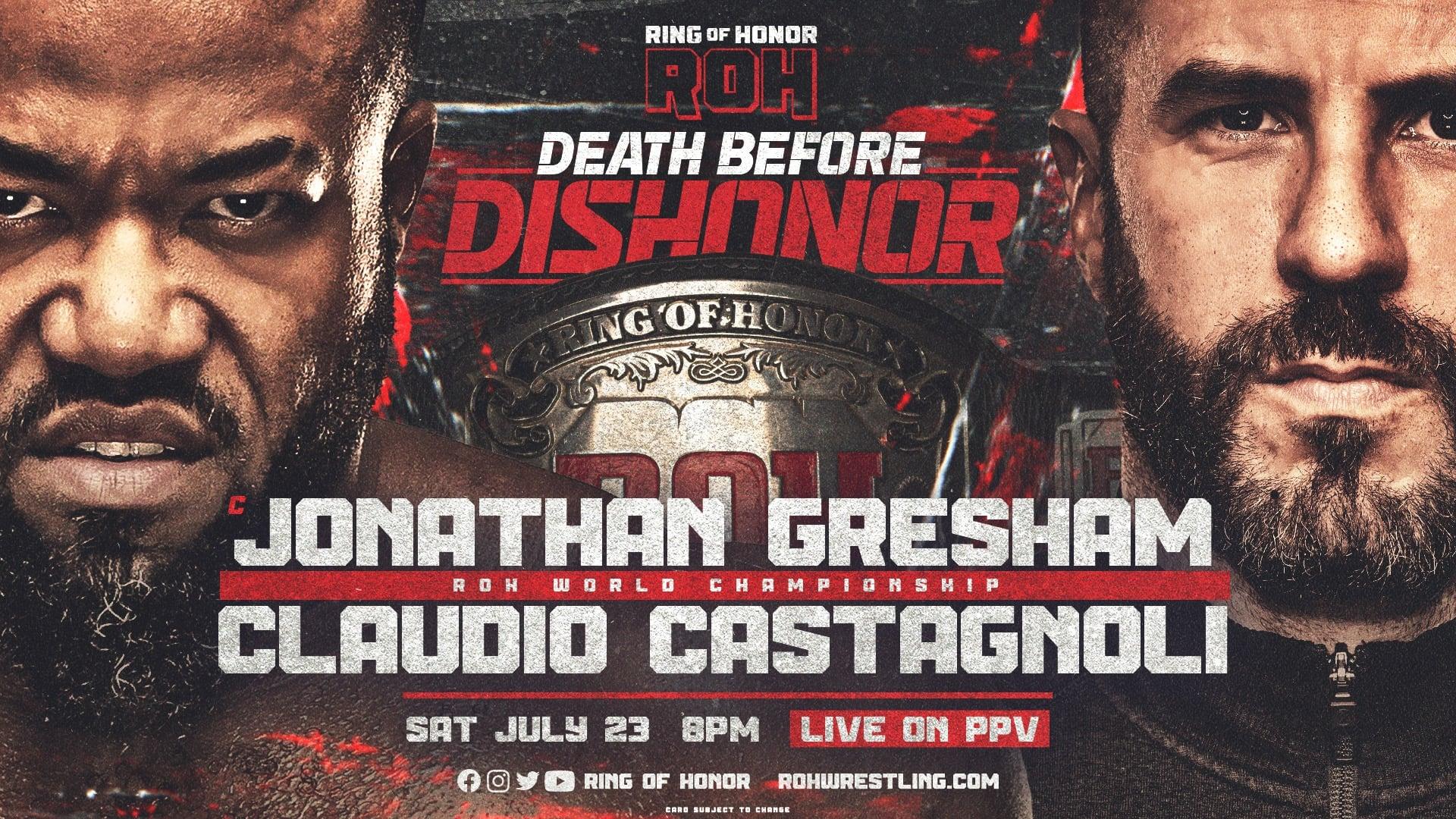 Backdrop for ROH: Death Before Dishonor 2022