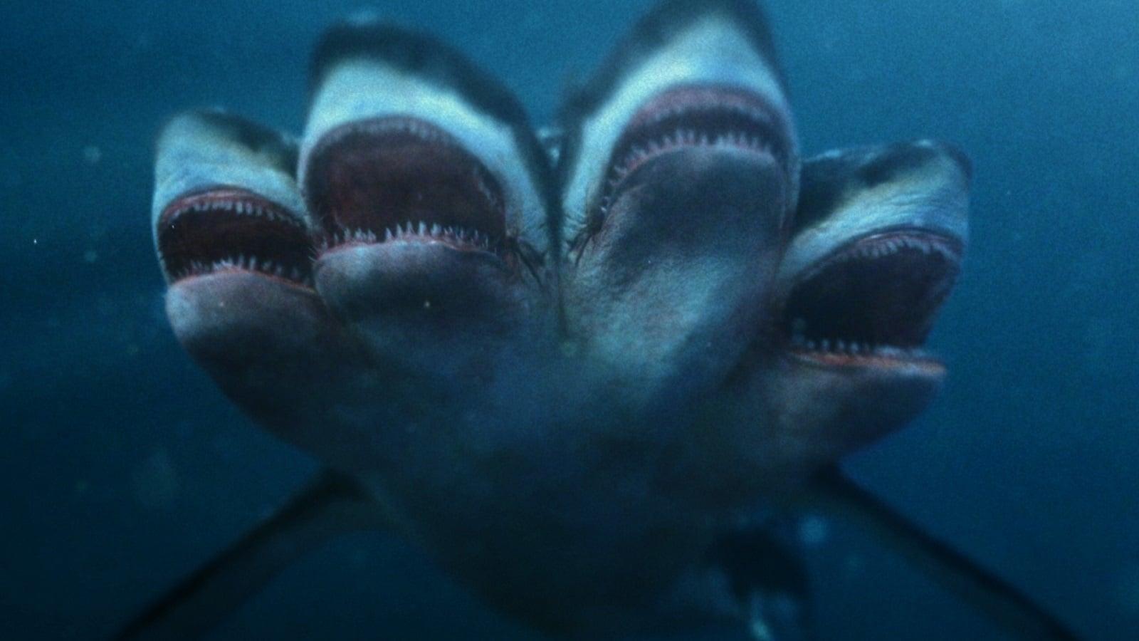 Backdrop for 5-Headed Shark Attack