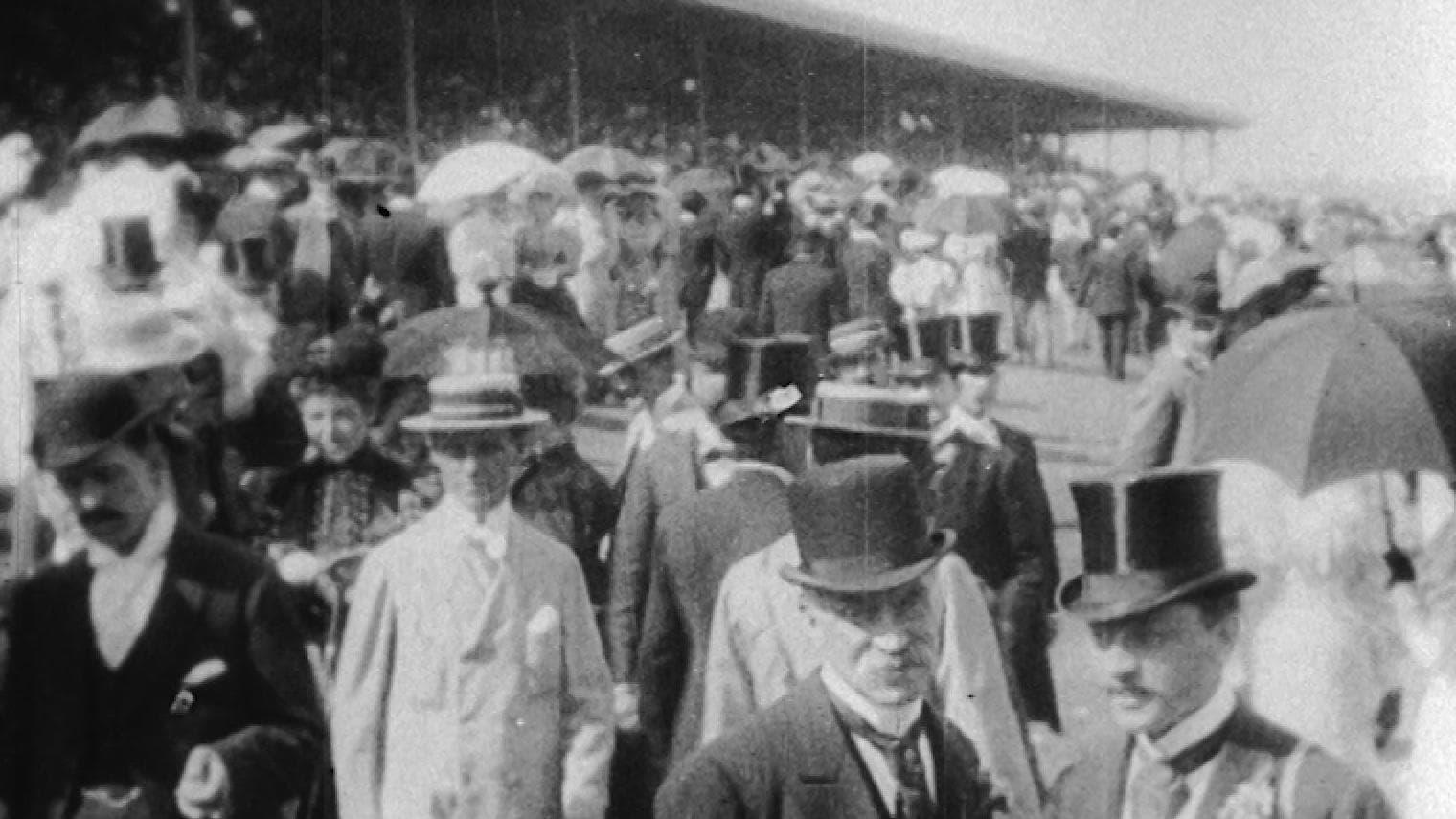 Backdrop for The Melbourne Cup