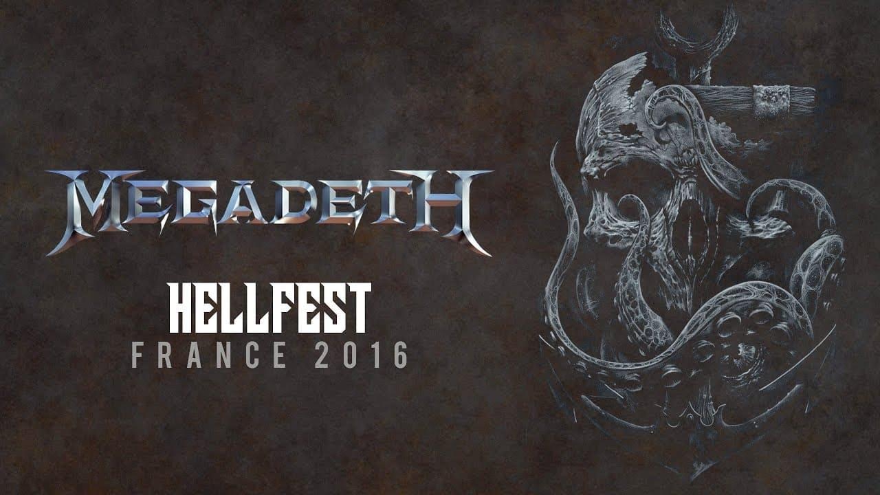 Backdrop for Megadeth: Hellfest 2016