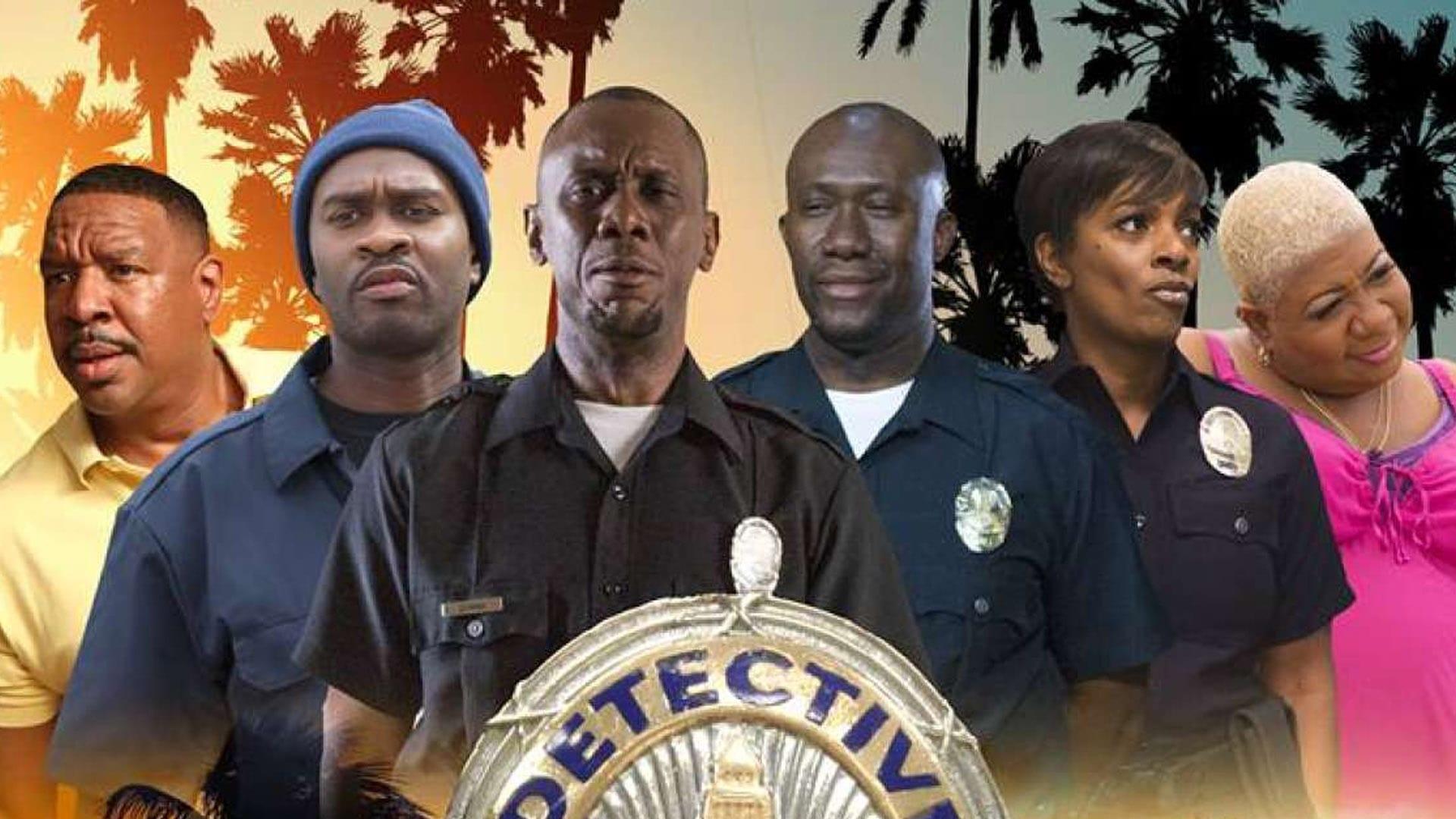 Backdrop for LAPD African Cops