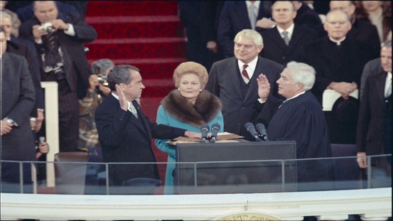 Backdrop for The Second Inauguration of Richard M. Nixon