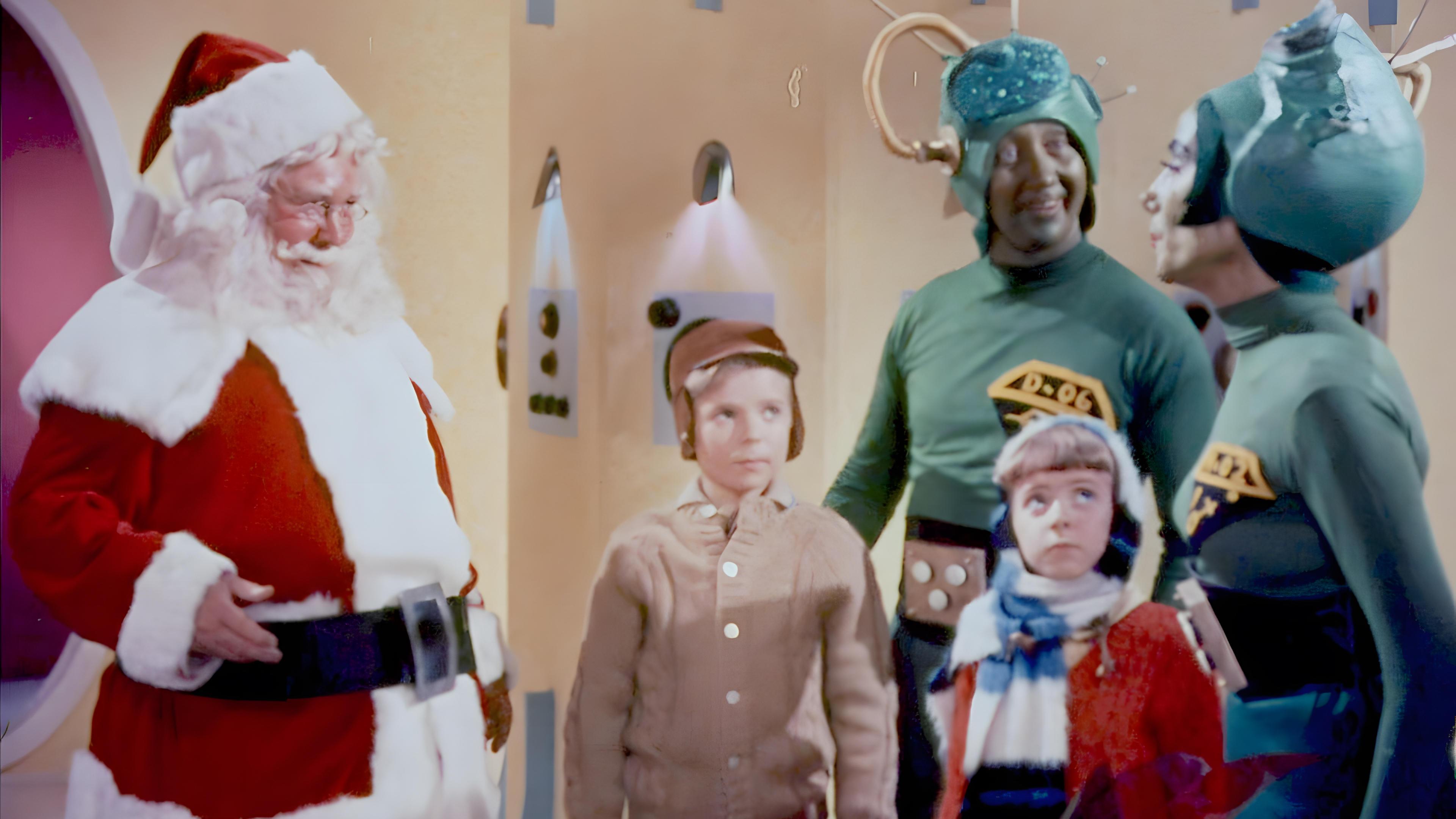 Backdrop for Santa Claus Conquers the Martians