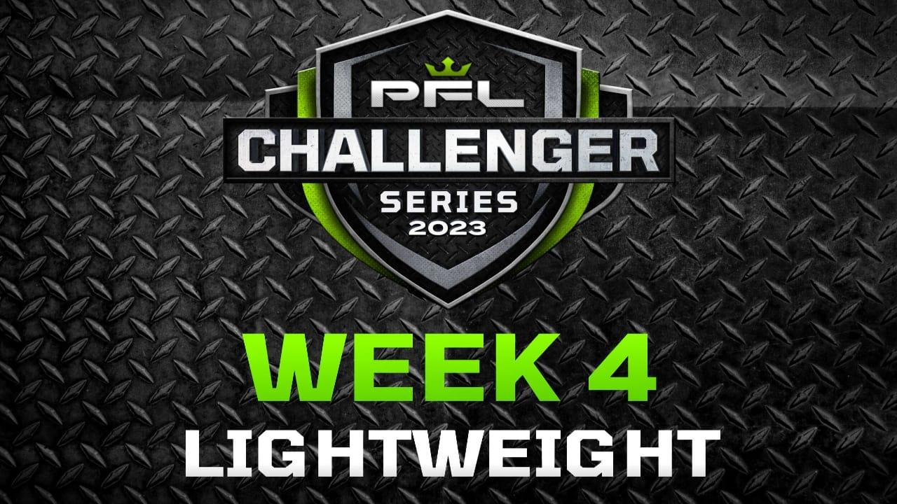 Backdrop for PFL 2023 Challenger Series: Week 4/Lightweights - Espinoza vs. Ferhatbegović