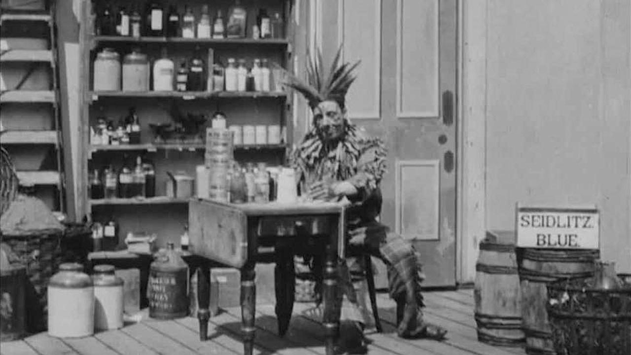 Backdrop for The Indian Chief and the Seidlitz Powder