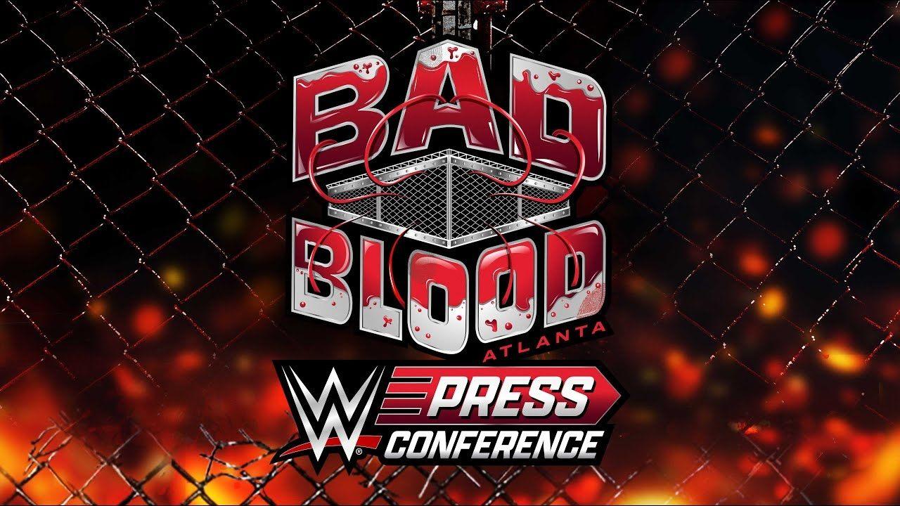 Backdrop for WWE Bad Blood 2024 Press Conference