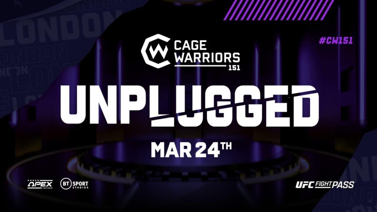 Backdrop for Cage Warriors 151: Unplugged