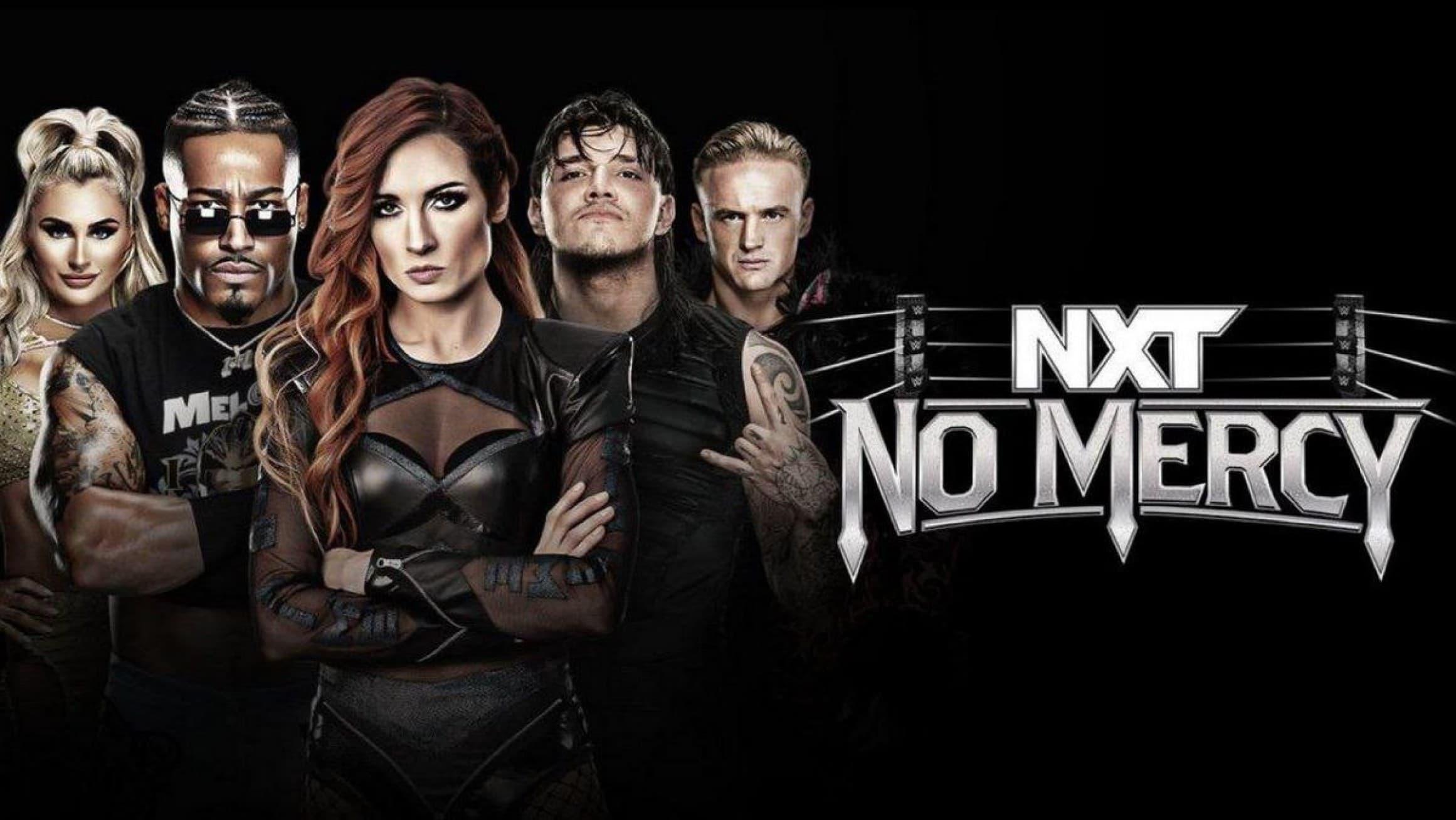 Backdrop for NXT No Mercy 2023