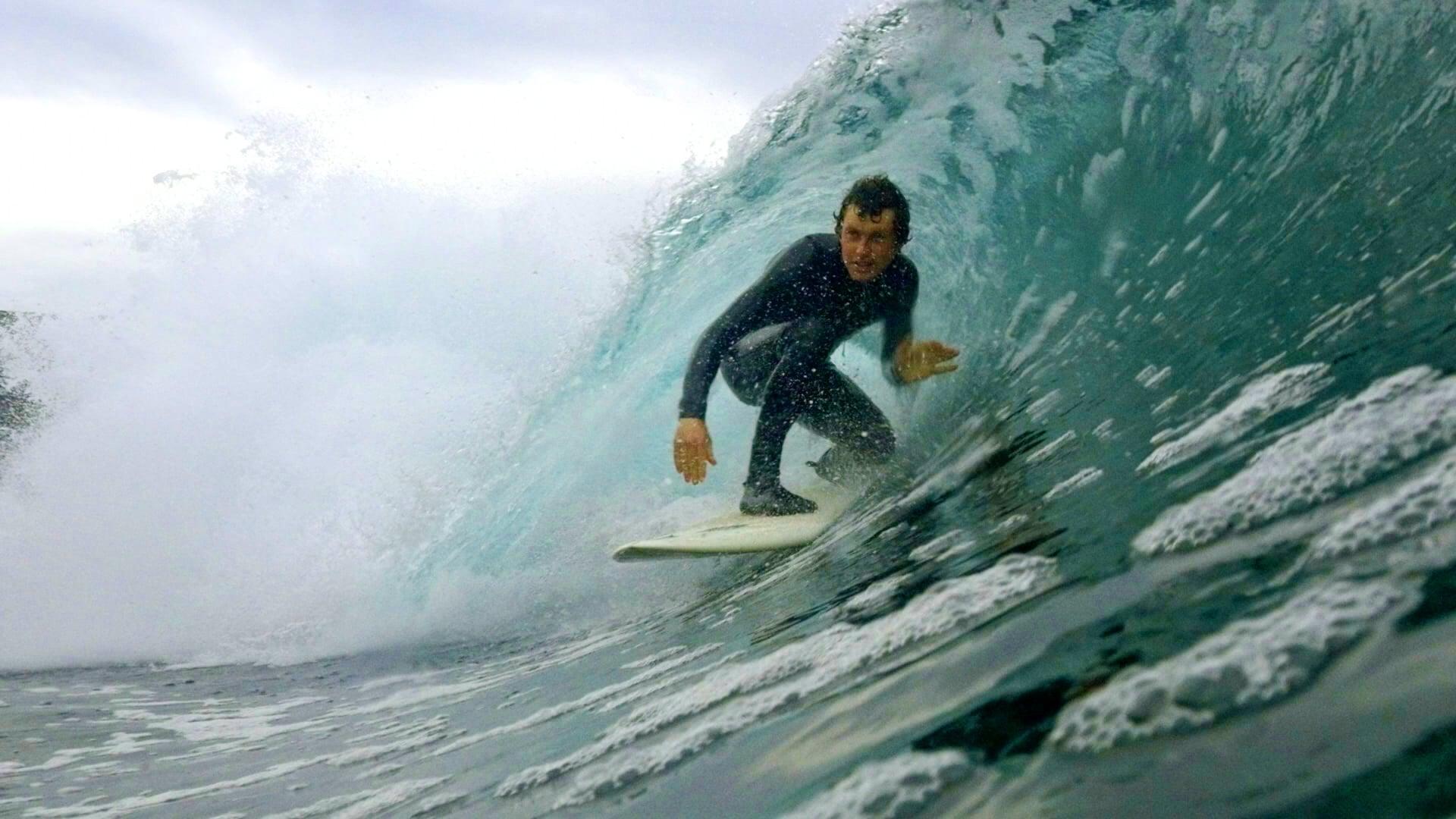 Backdrop for Between Land and Sea: A Year in the Life of an Atlantic Surf Town