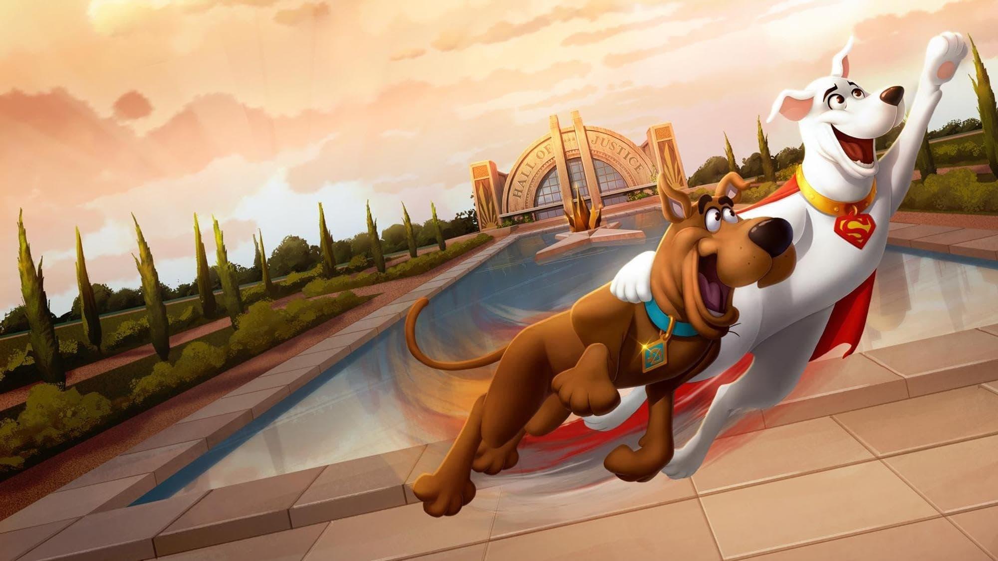 Backdrop for Scooby-Doo! and Krypto, Too!