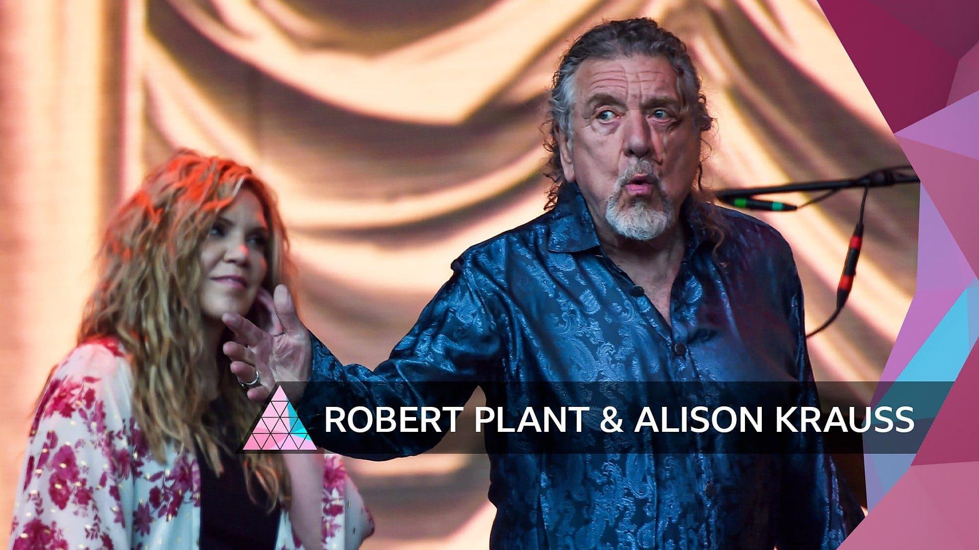 Backdrop for Robert Plant & Alison Krauss at Glastonbury