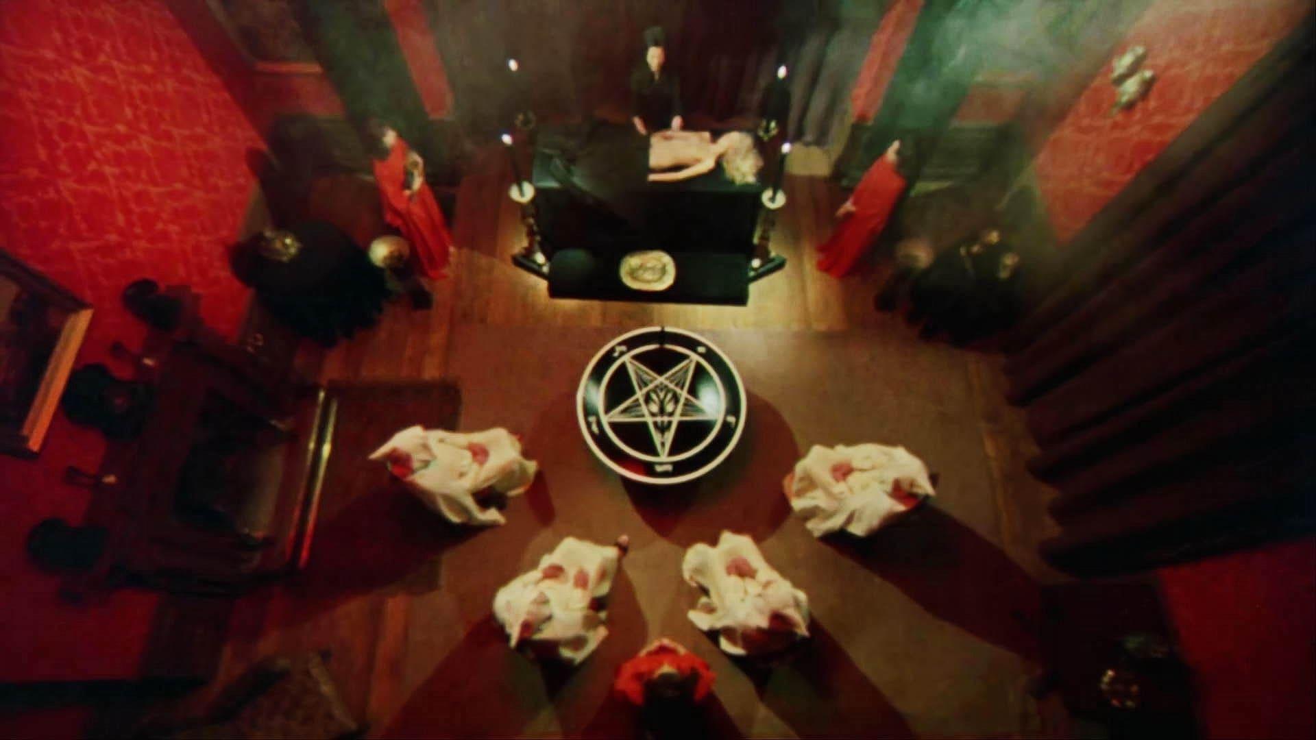 Backdrop for The Satanic Rites of Dracula