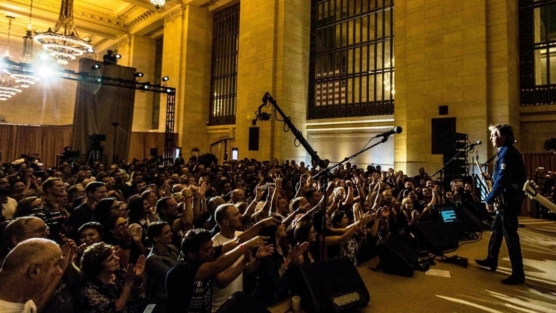 Backdrop for Paul McCartney | Live at Grand Central Station