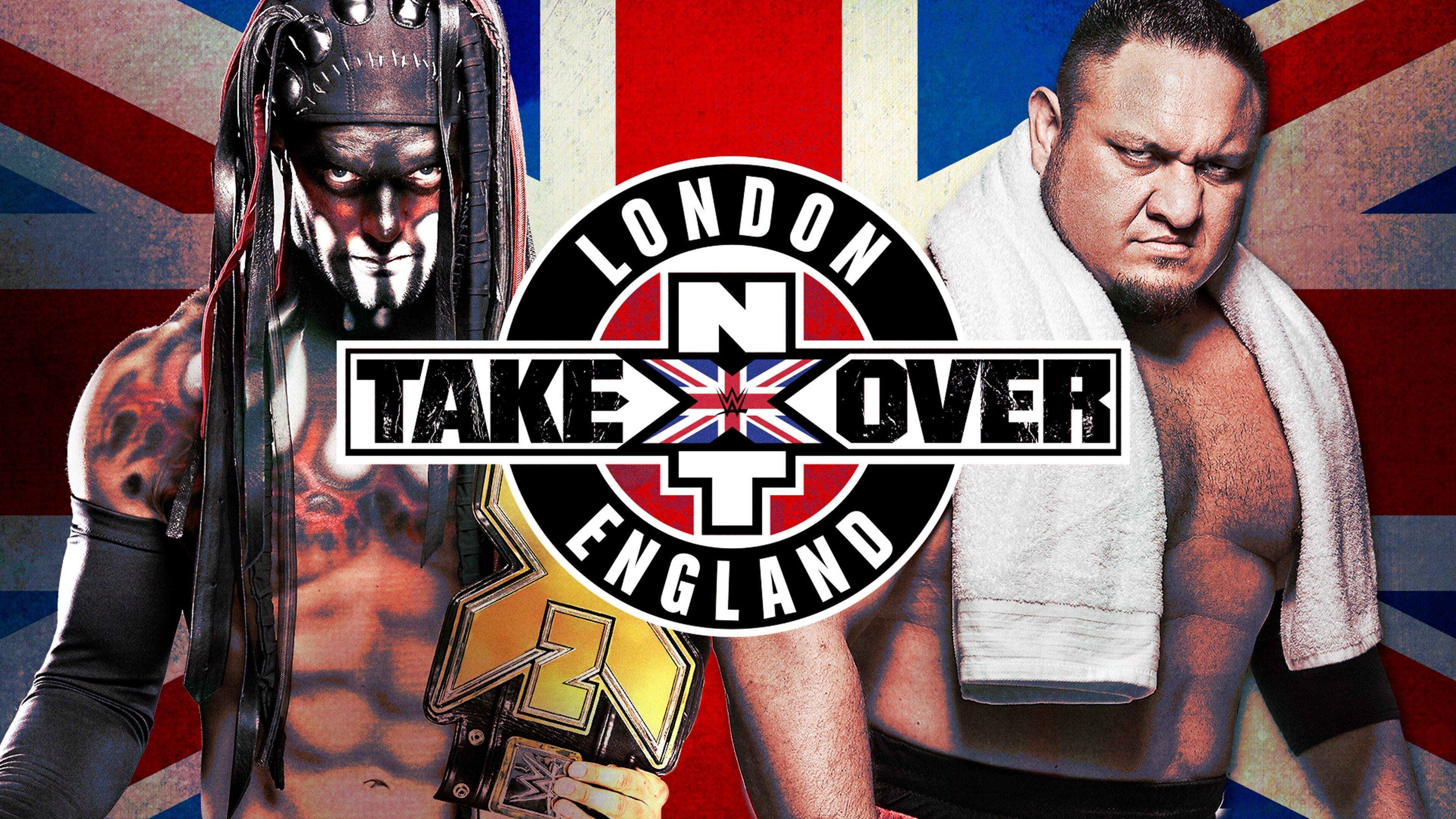 Backdrop for NXT TakeOver: London