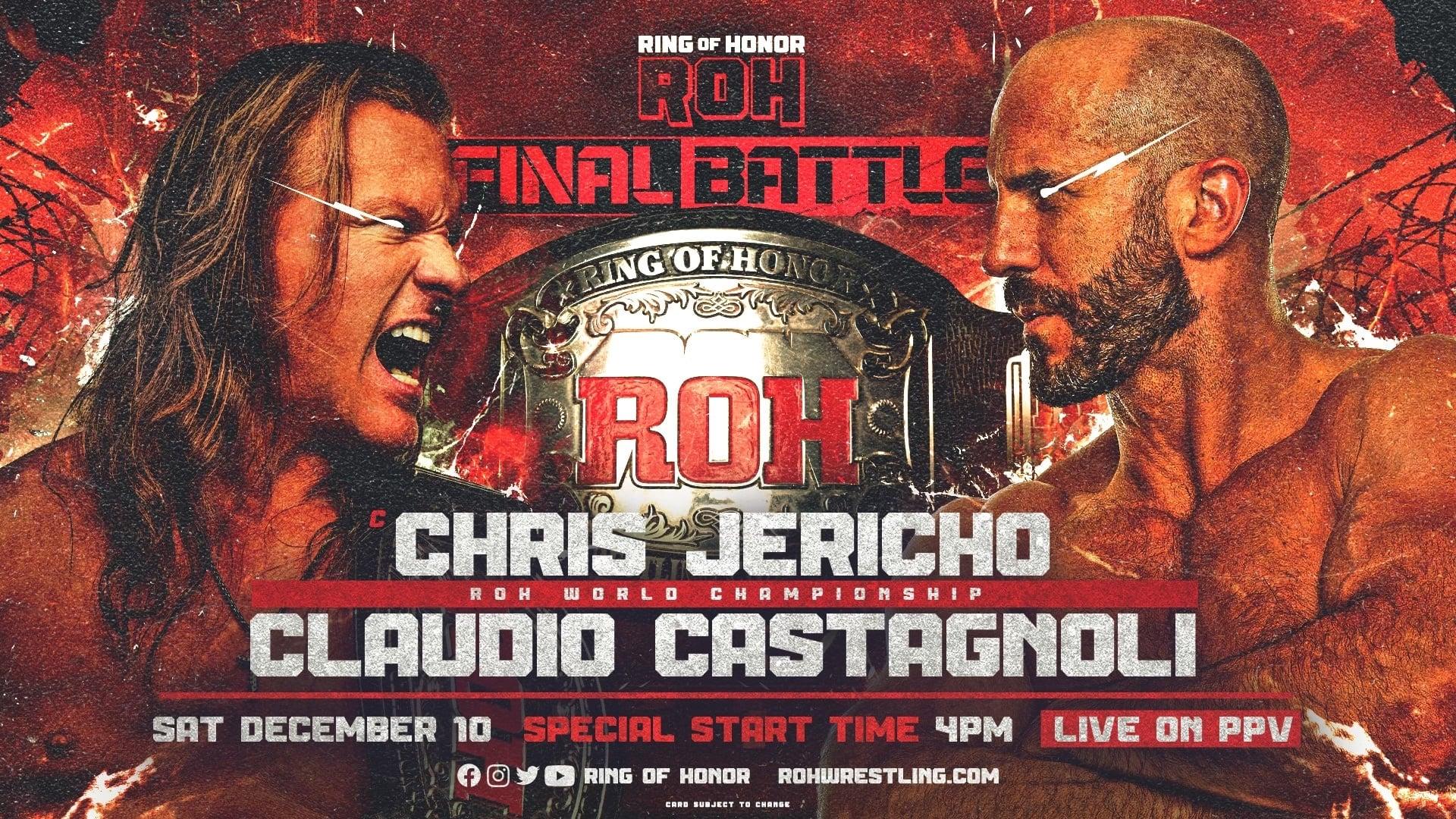 Backdrop for ROH: Final Battle