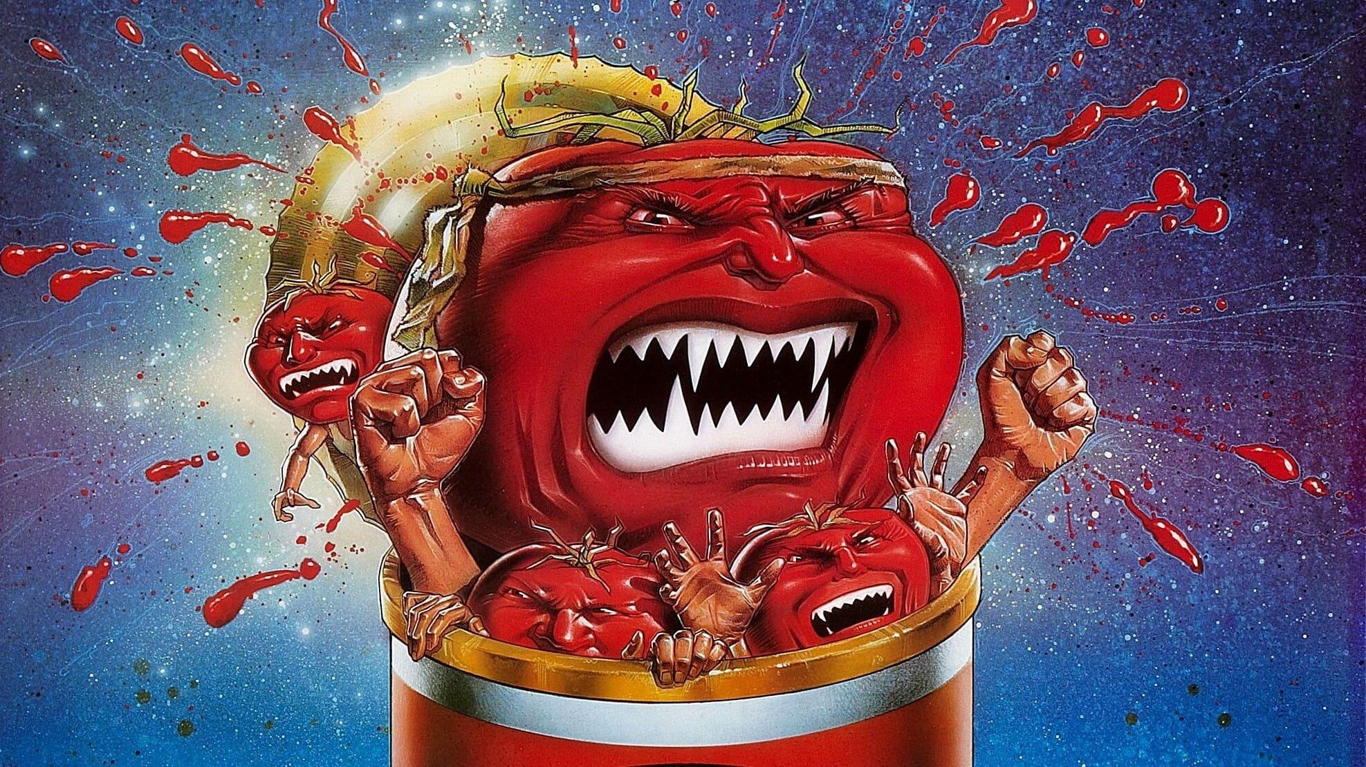 Backdrop for Return of the Killer Tomatoes!